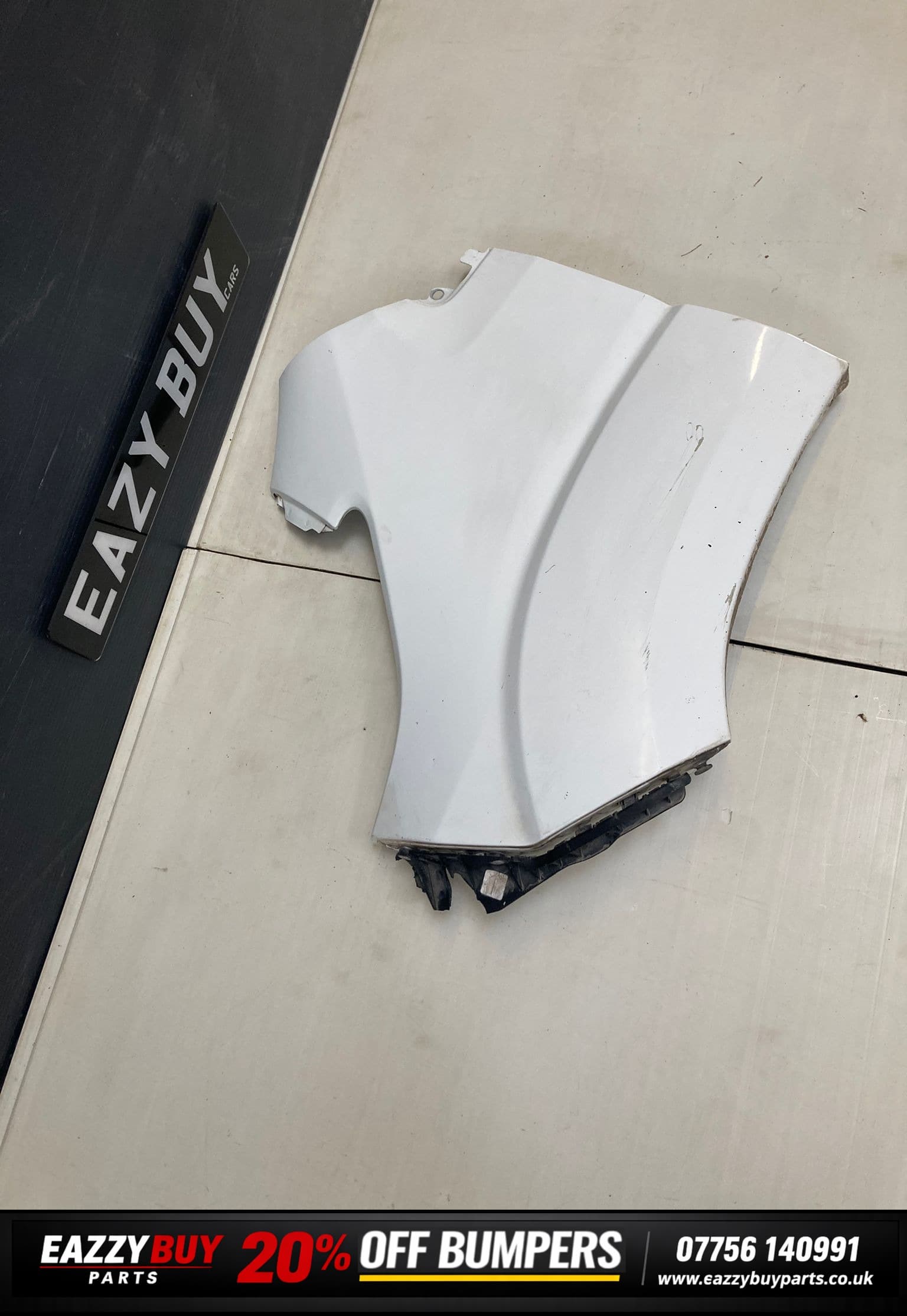 Peugeot Boxer MK4 14-24 Passenger Side White Wing Fender