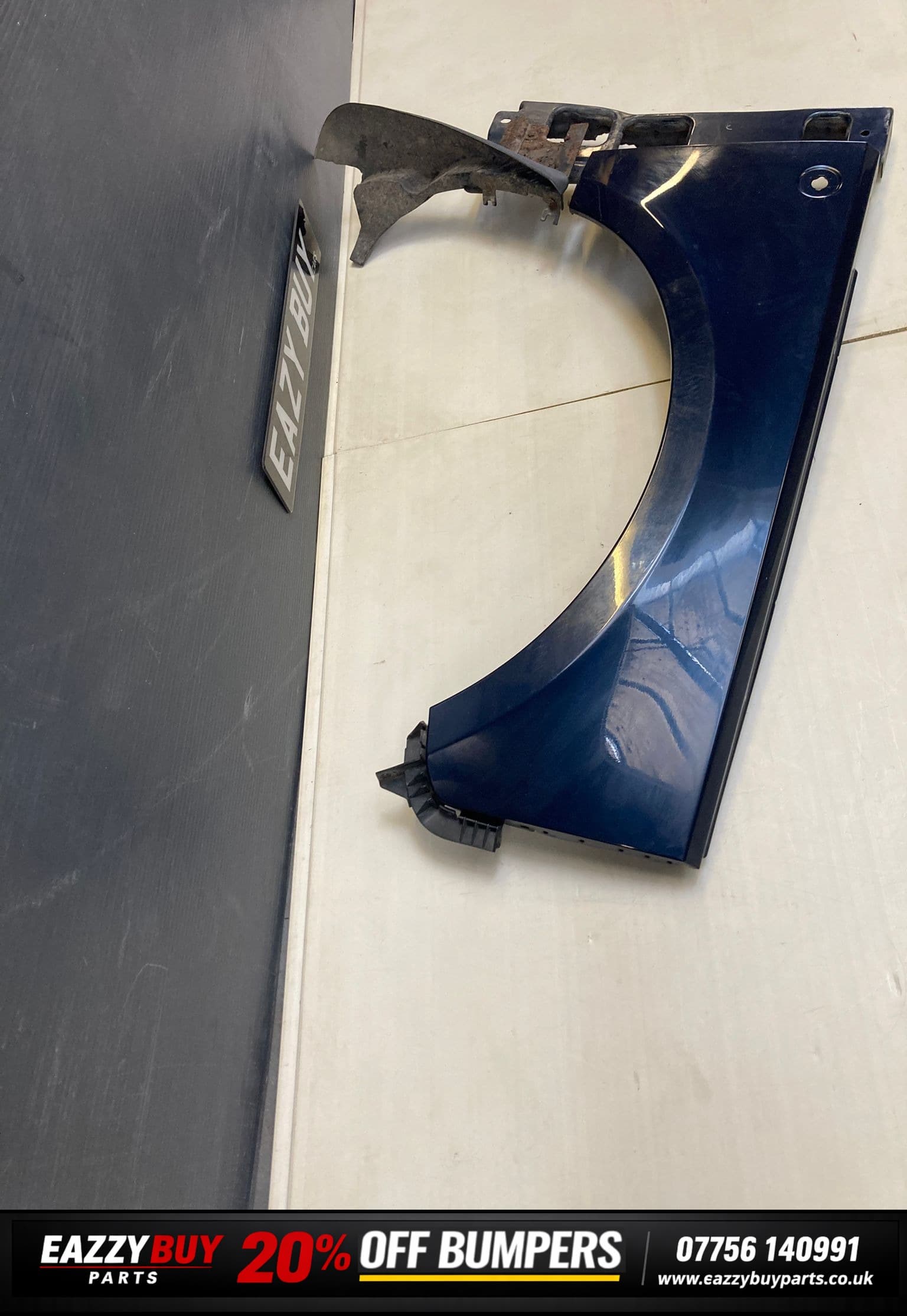 Land Rover Vogue l322 Blue Driver Side Wing ASR760080