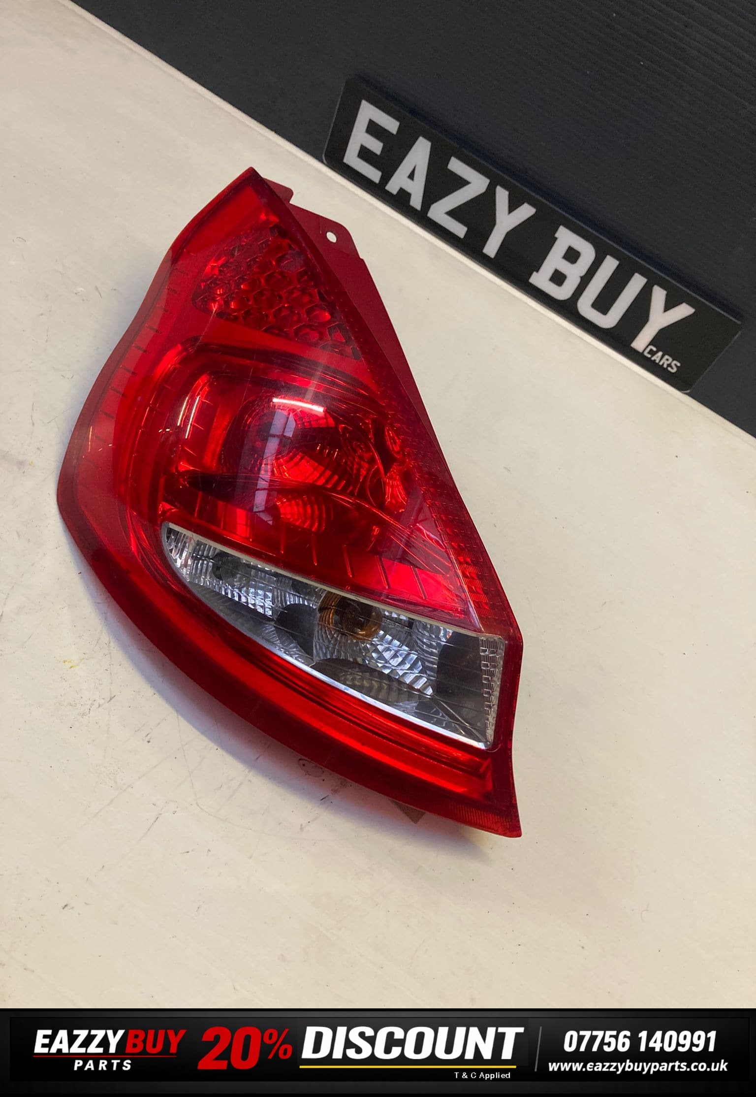 Ford Fiesta MK7 2008-2012 Passenger Left Rear Light 8A6113405A