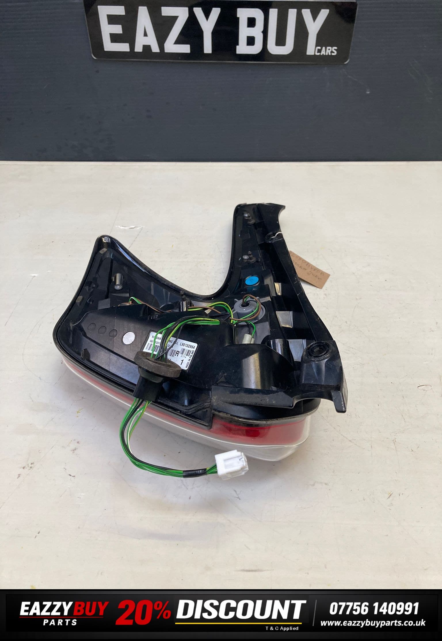 Nissan Juke MK1 F15 2014-2019 Rear Right Tail Light 26550BV80B