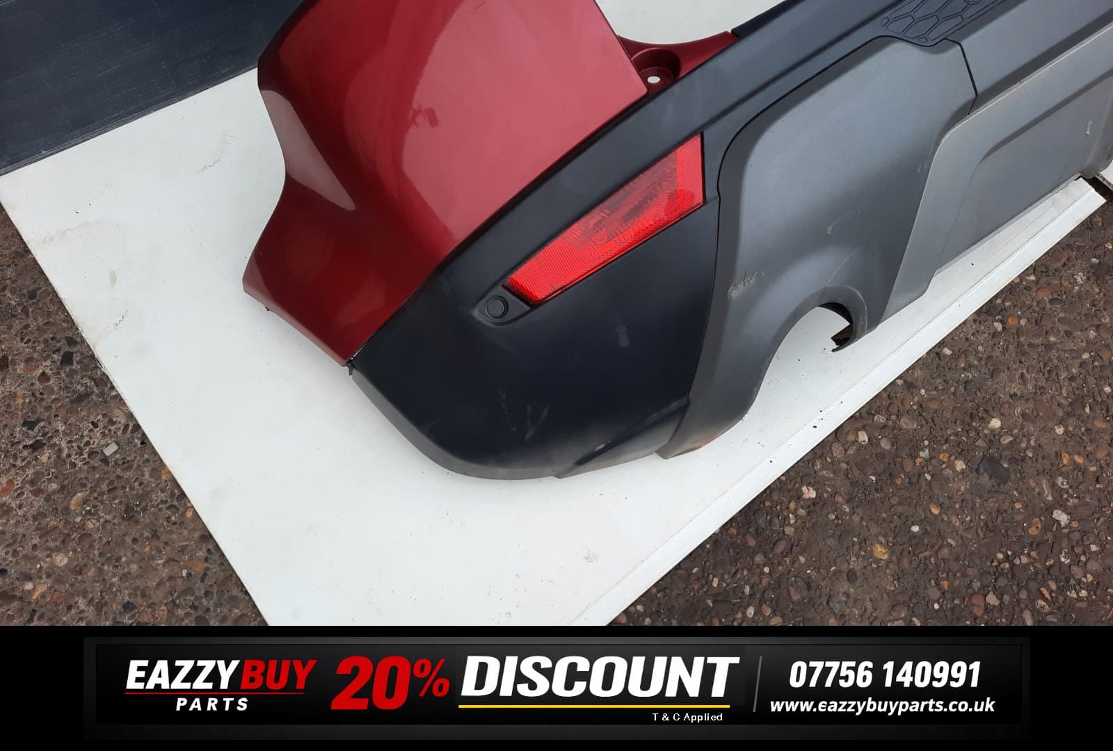 Range Rover Evoque L538 2011-2018 Rear Bumper Damaged BJ3217926A