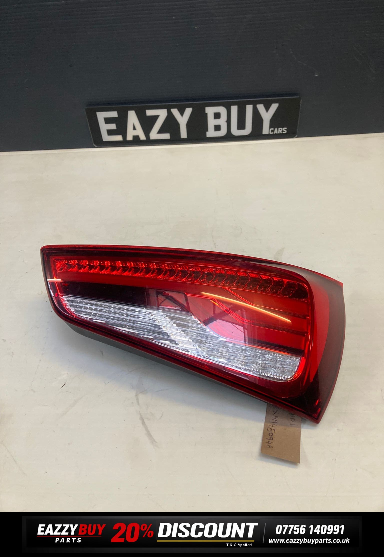 Audi A1 MK1 2016-2018 Rear Light LED Driver Side 8xa945094a
