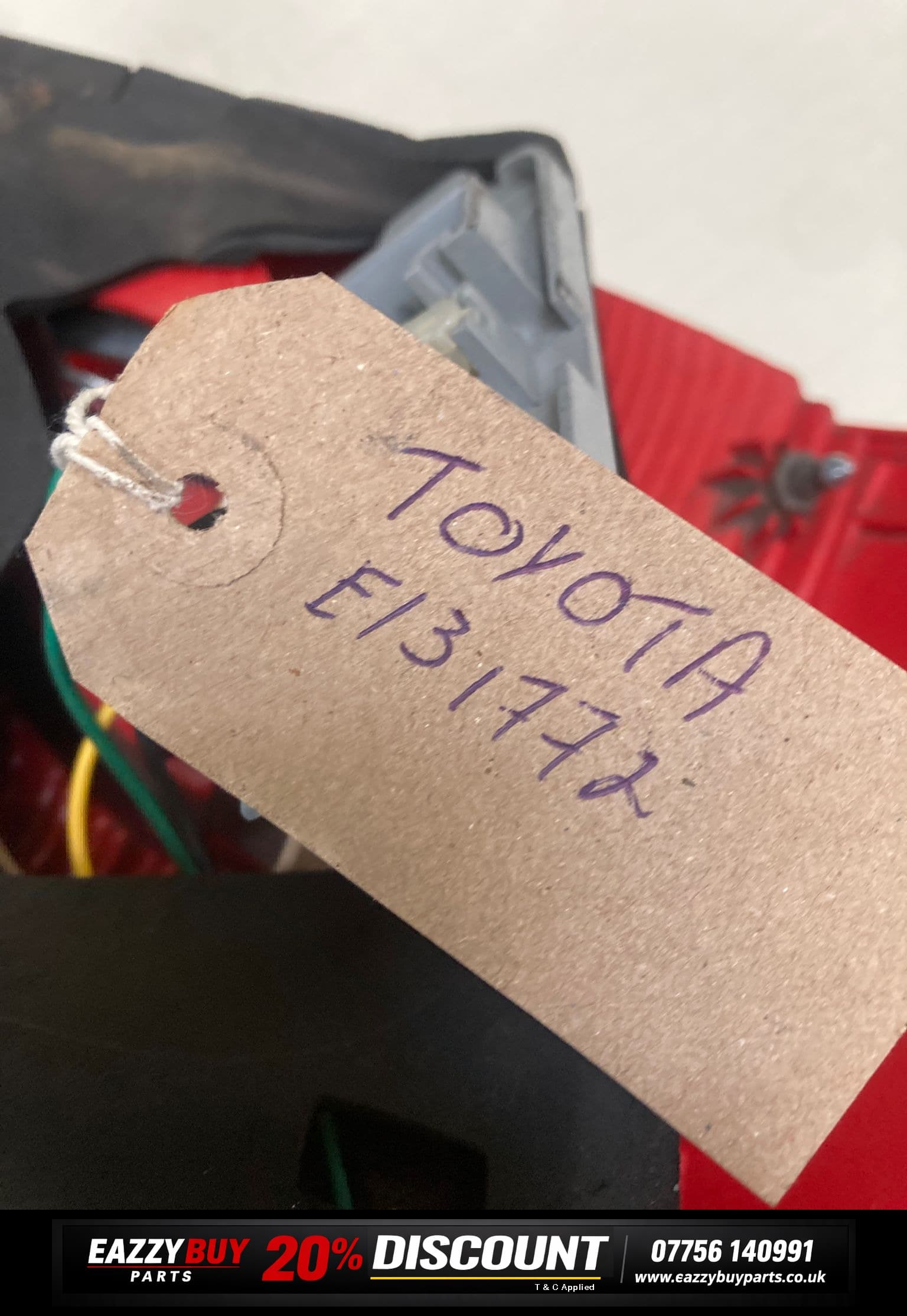 Toyota Yaris MK2 2006-2009 Driver Side Rear Tail Light e131772