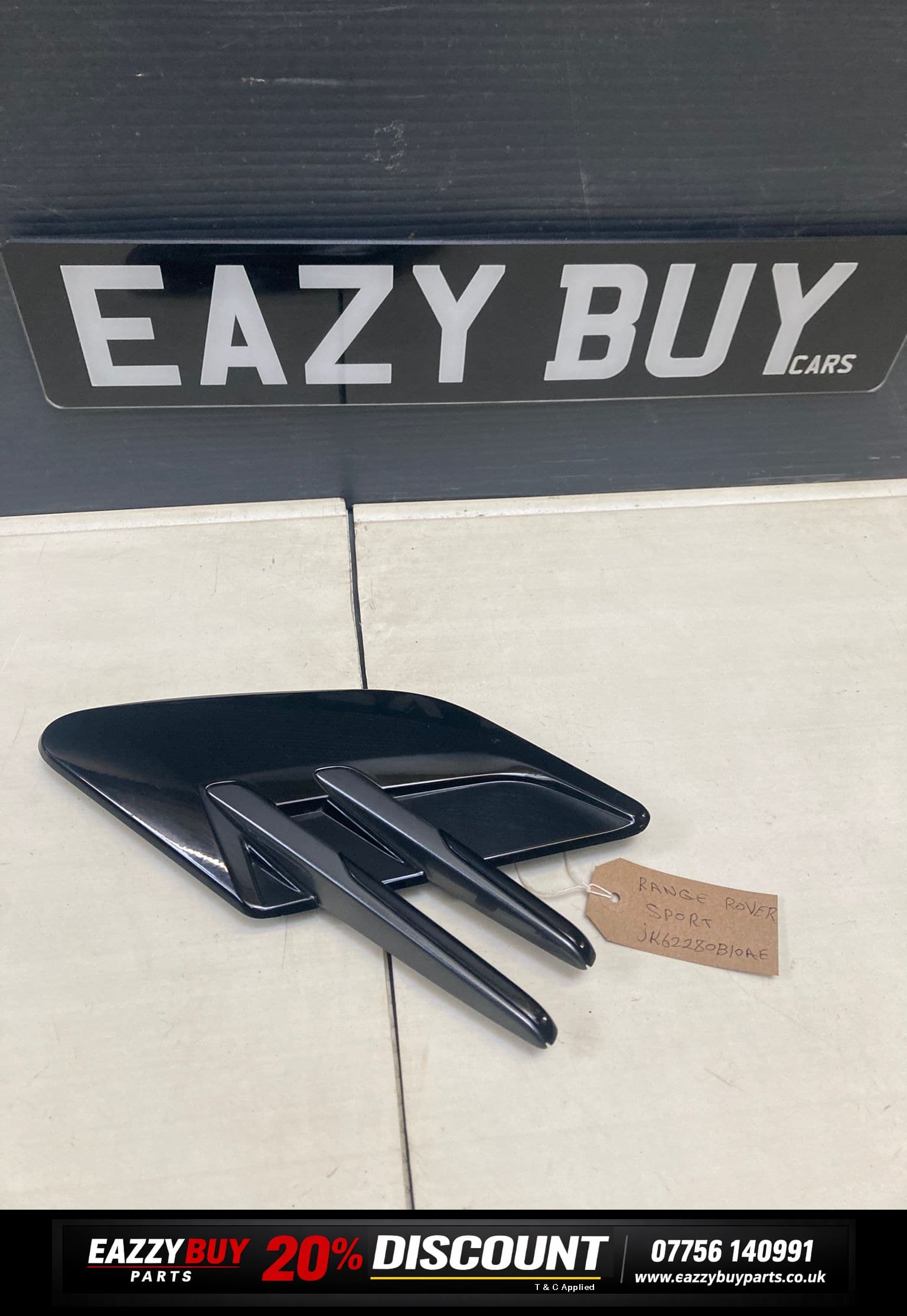 Land Rover Range Rover Sport L494 2018 Front Right Fender Molding JK62280B10AE