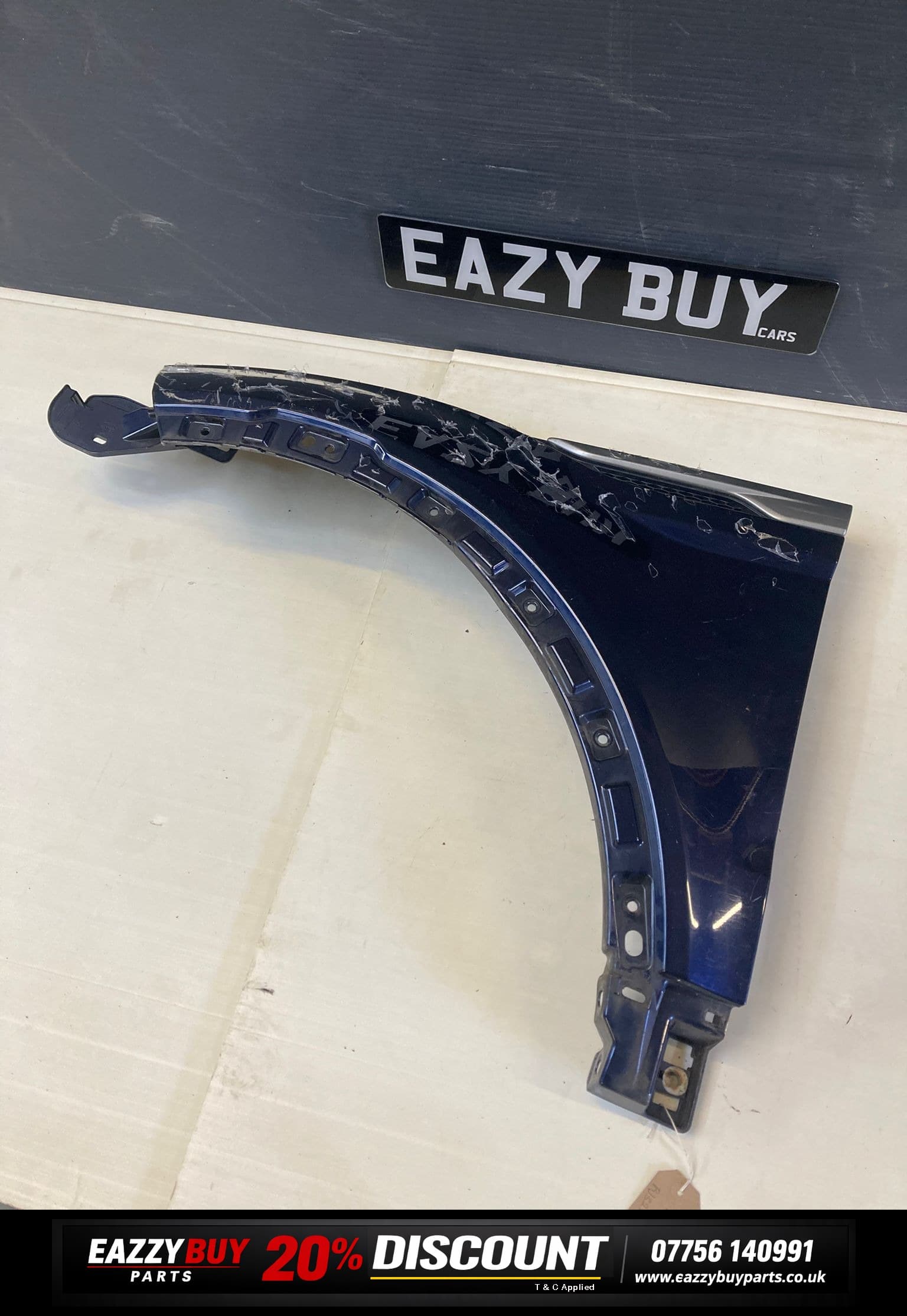 Range Rover Evoque MK1 L538 15-20 Front Left Fender Slightly Damaged bj3216006ag