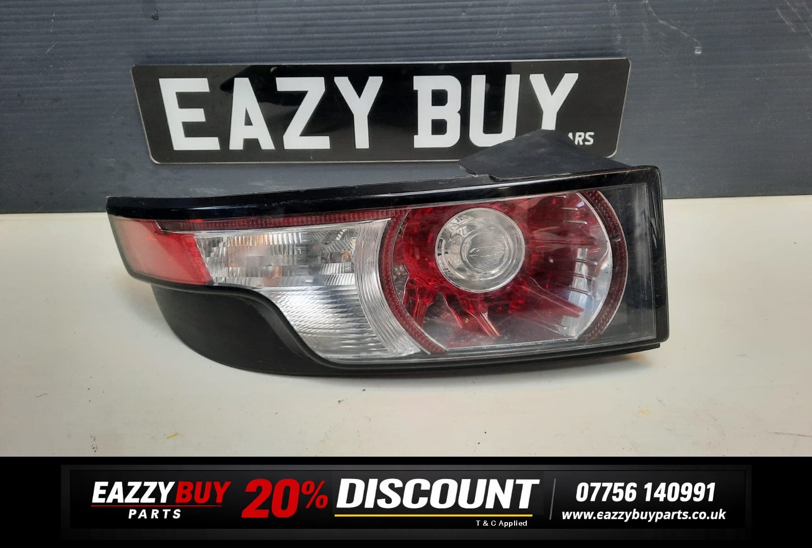 Range Rover Evoque MK1 L538 2011-2018 Passenger Left Outer Taillight LR037711