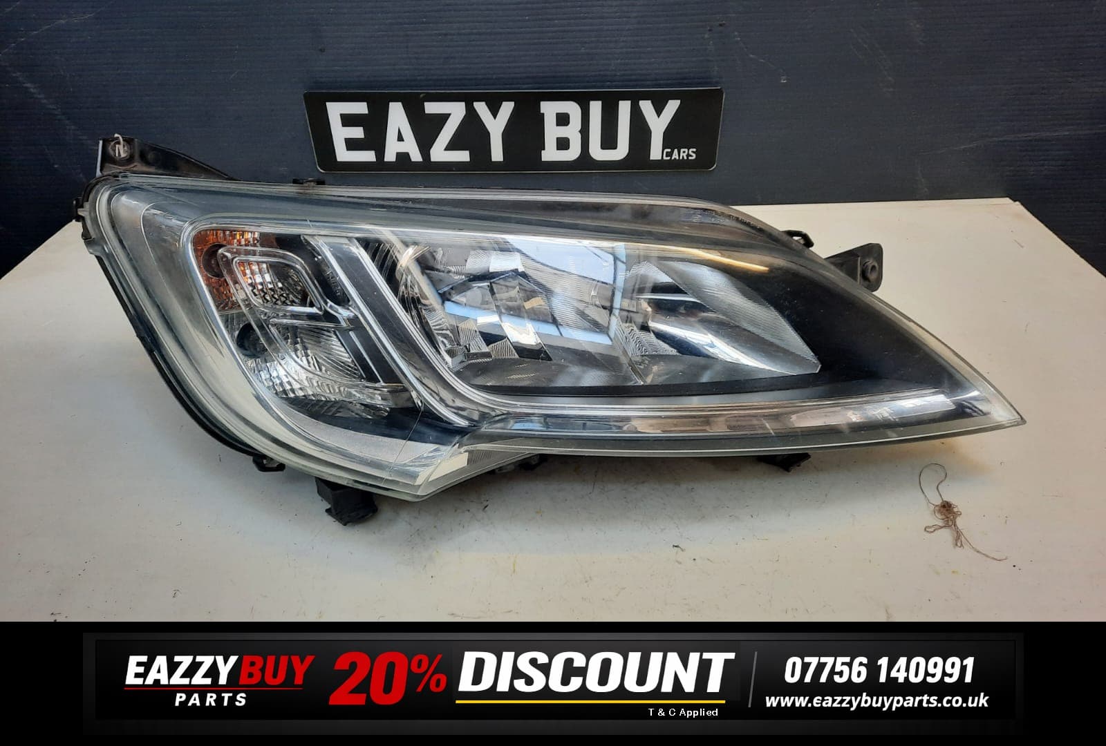 Peugeot Boxer MK3 Facelift Driver Side 2014-2023 Headlight 1374294080