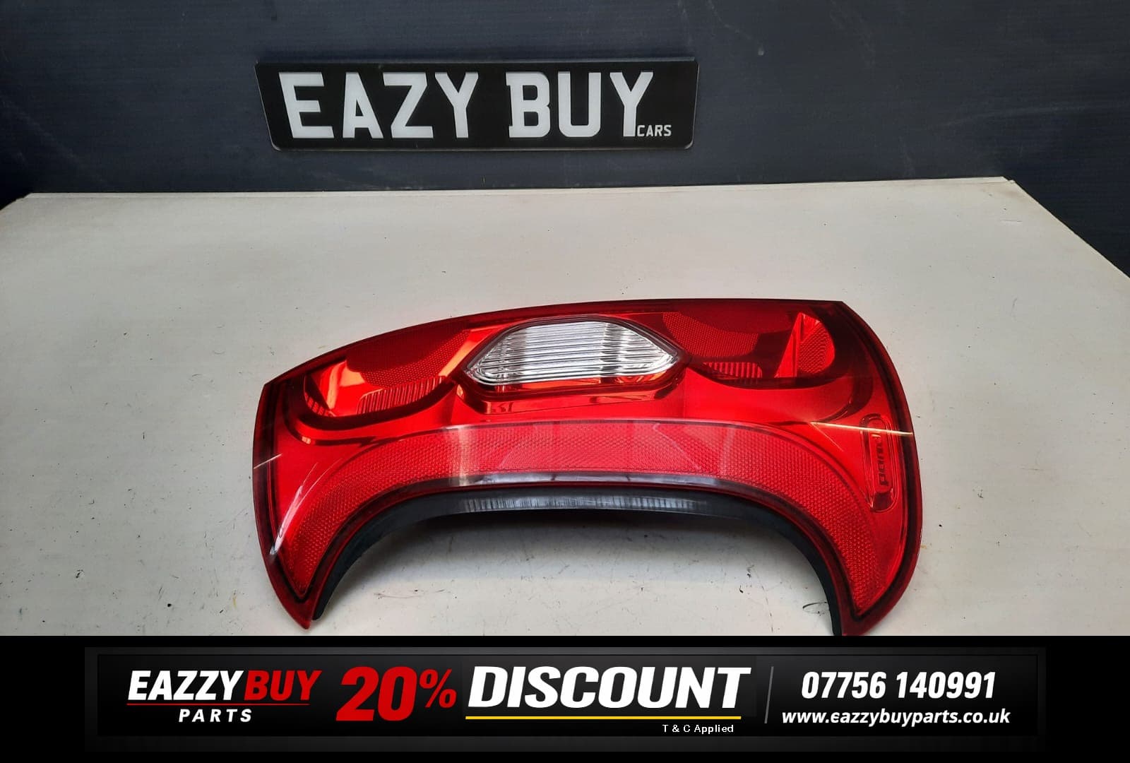 FIAT PANDA MK3 Passenger Side Rear 2015 Rear Tail Light OSR 02050099900010