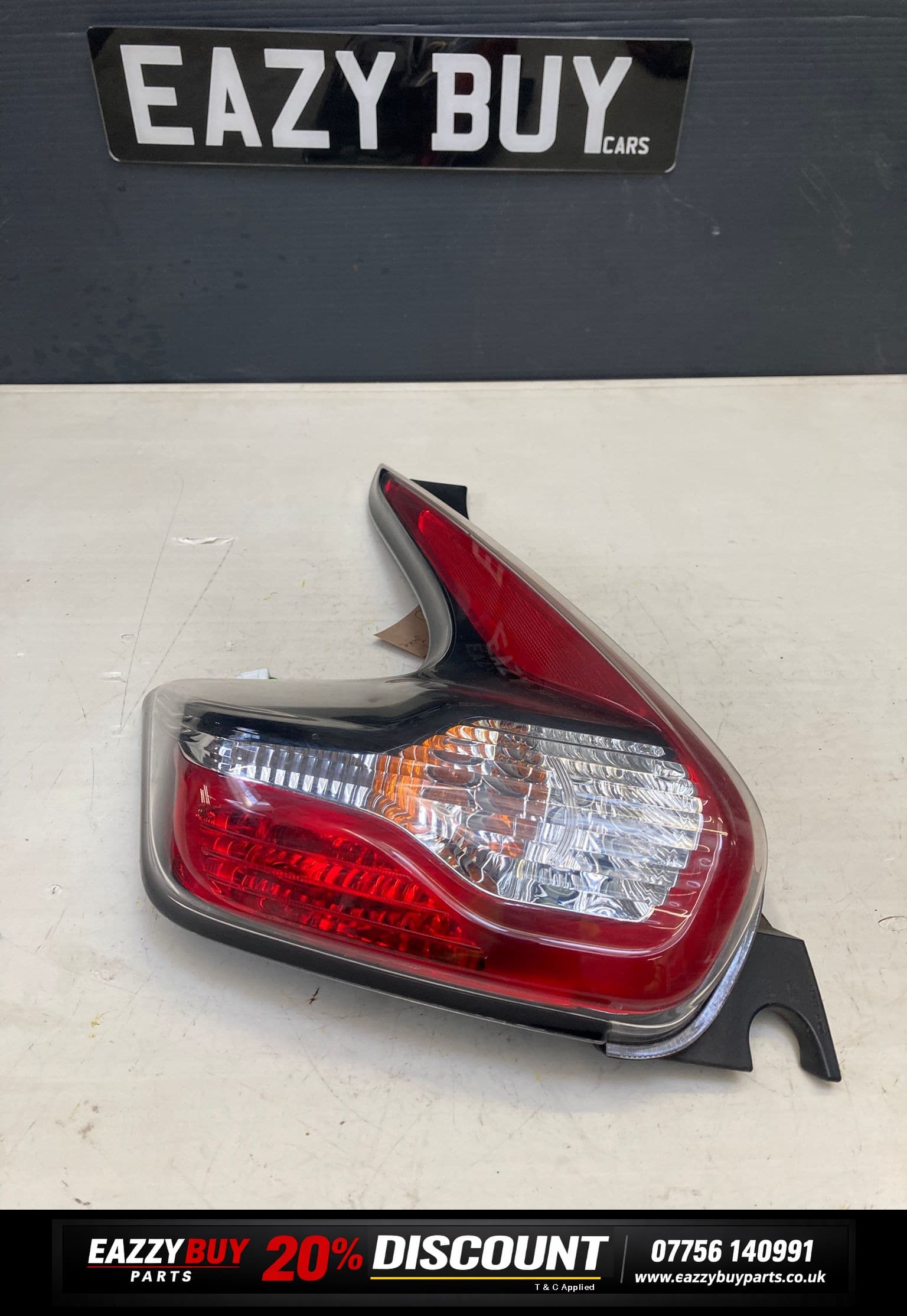 Nissan Juke MK1 Passenger Side Rear 2013-2019 Tail Light Rear Left Passenger Sid