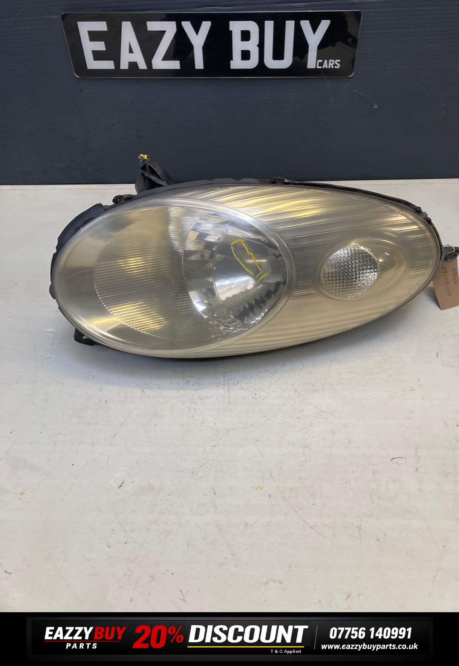 Nissan Micra MK3 Driver Side K12 2002-2006 Headlight 89007104