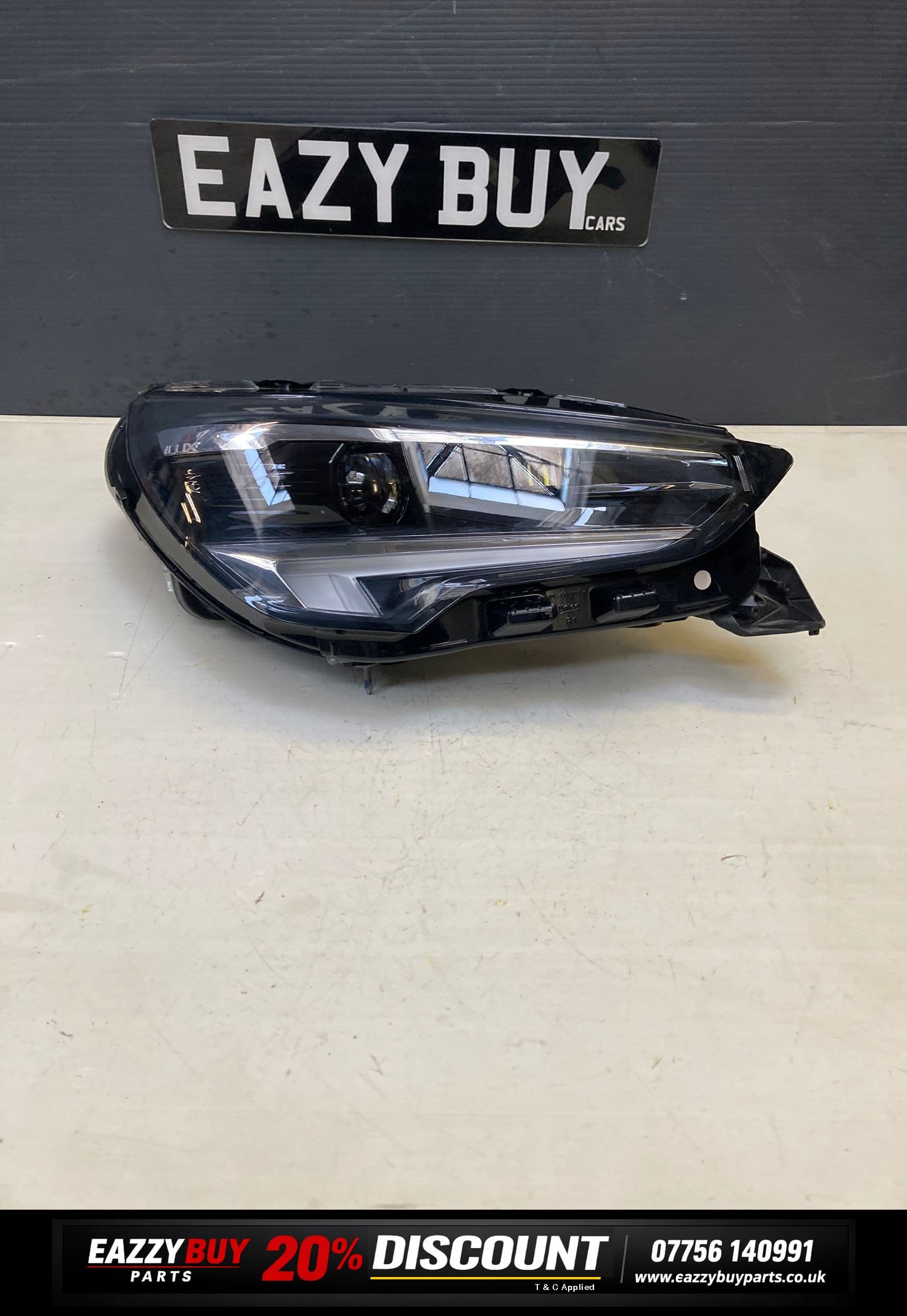 Vauxhall Corsa MK5 F 2019-2023 Headlight Right Driver Side 39162661