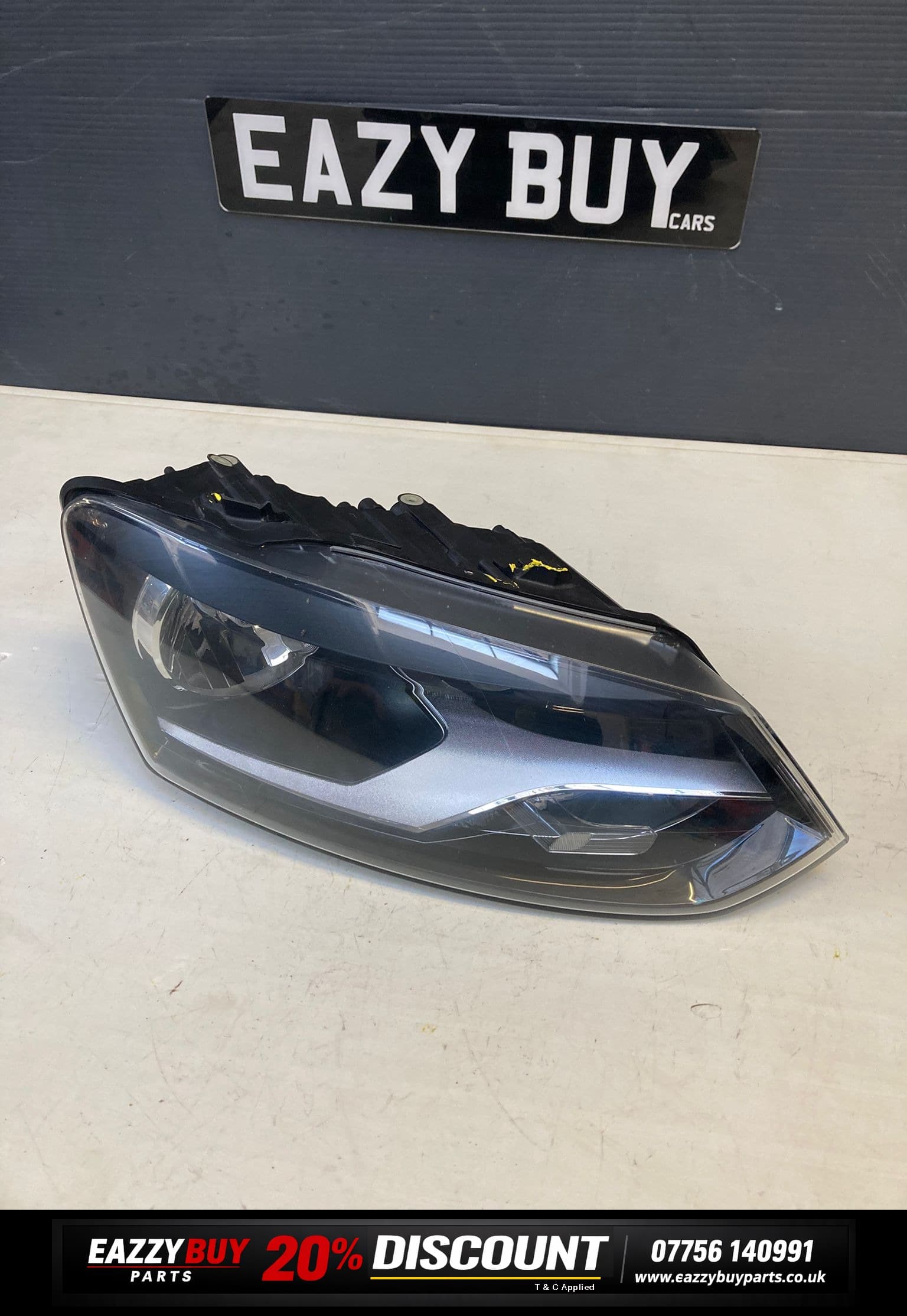 Volkswagen Polo MK5 2009-2017 Headlight Driver Side 6R2941008F