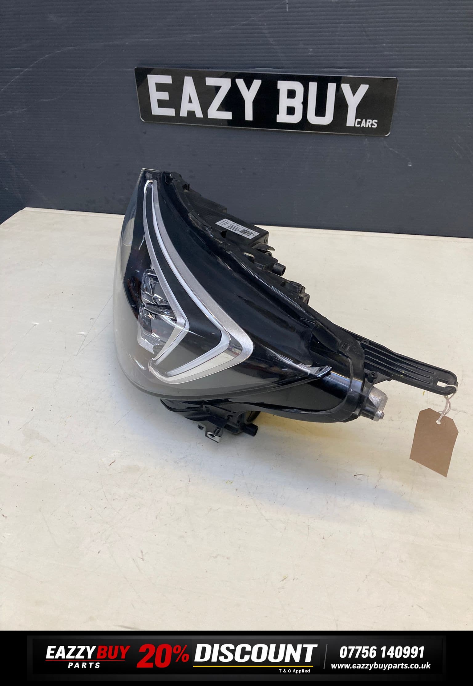 VAUXHALL CROSSLAND X 2021-ON HEADLIGHT PASSENGER SIDE 39153433 (2517)