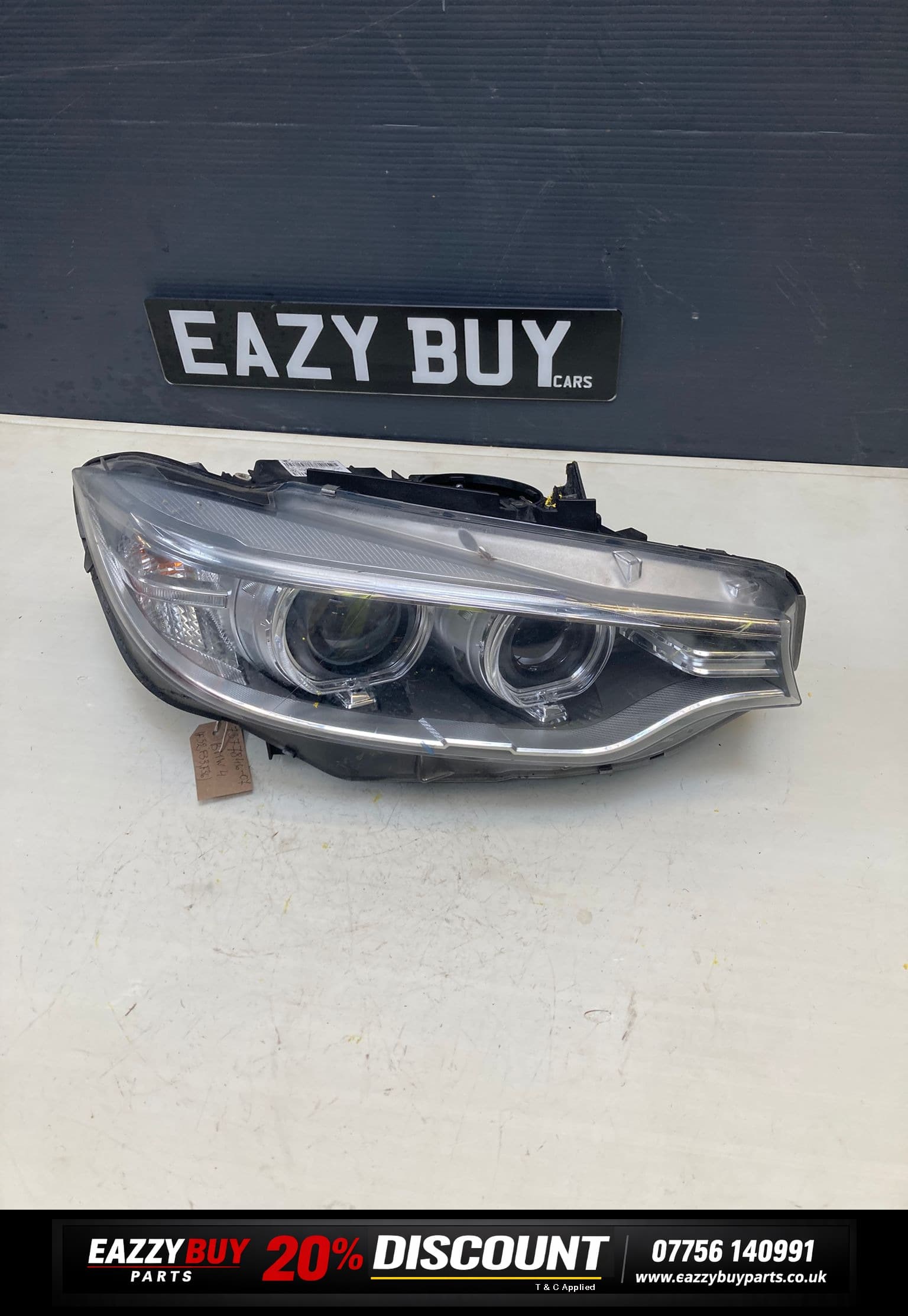 BMW M4 4 SERIES F32,36 LCI COUPE M SPORT OFF SIDE BI-XENON HEADLIGHT 7377846 16