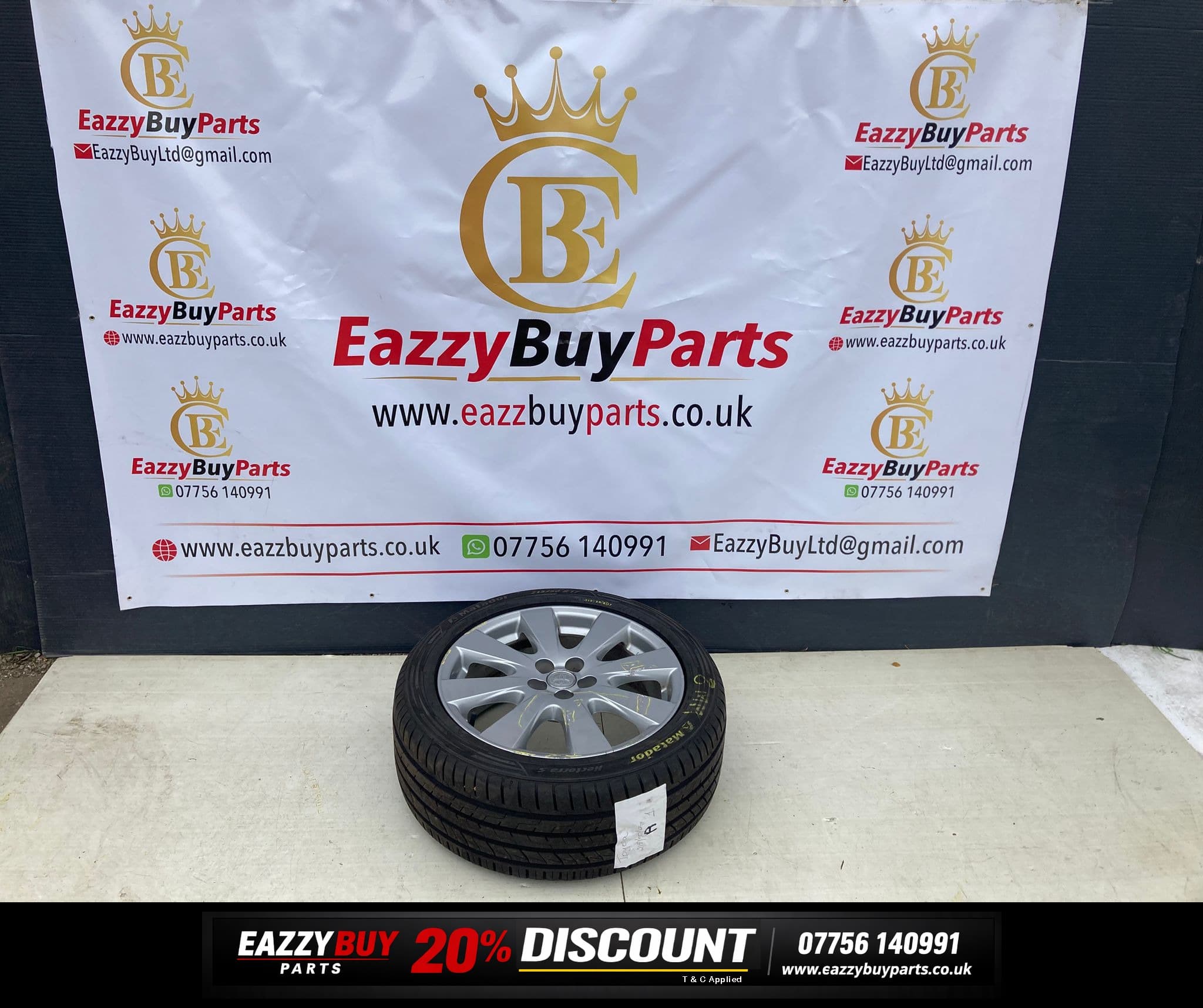Toyota Avensis T25 2003 Alloy Wheel Rims SET OF 4 NO TYRES 42611YY200