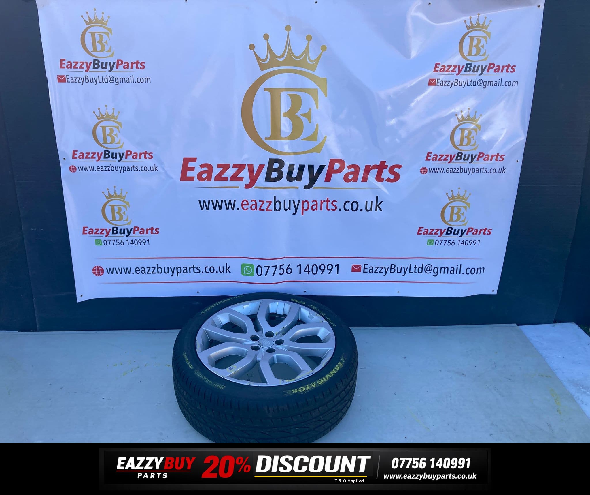 Land Rover Range Rover Evoque L538 13-14 Alloy Wheels SET OF 4 NO TYRES