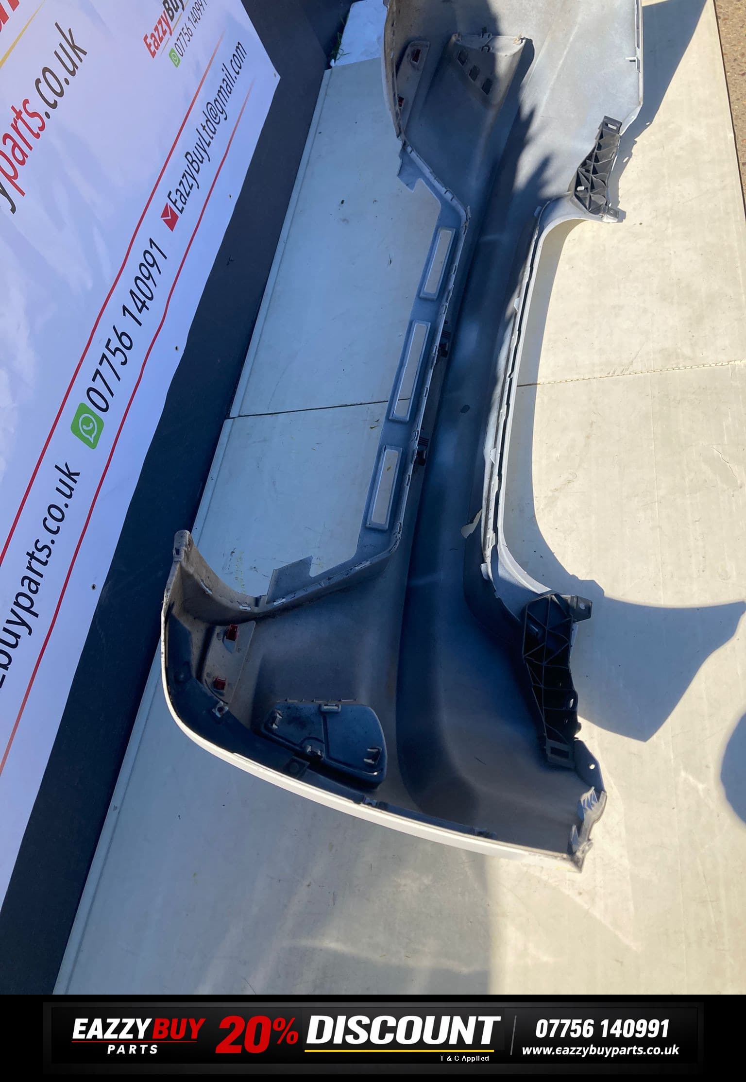 REAR BUMPER SEAT IBIZA CUPRA WHITE 6JL807421