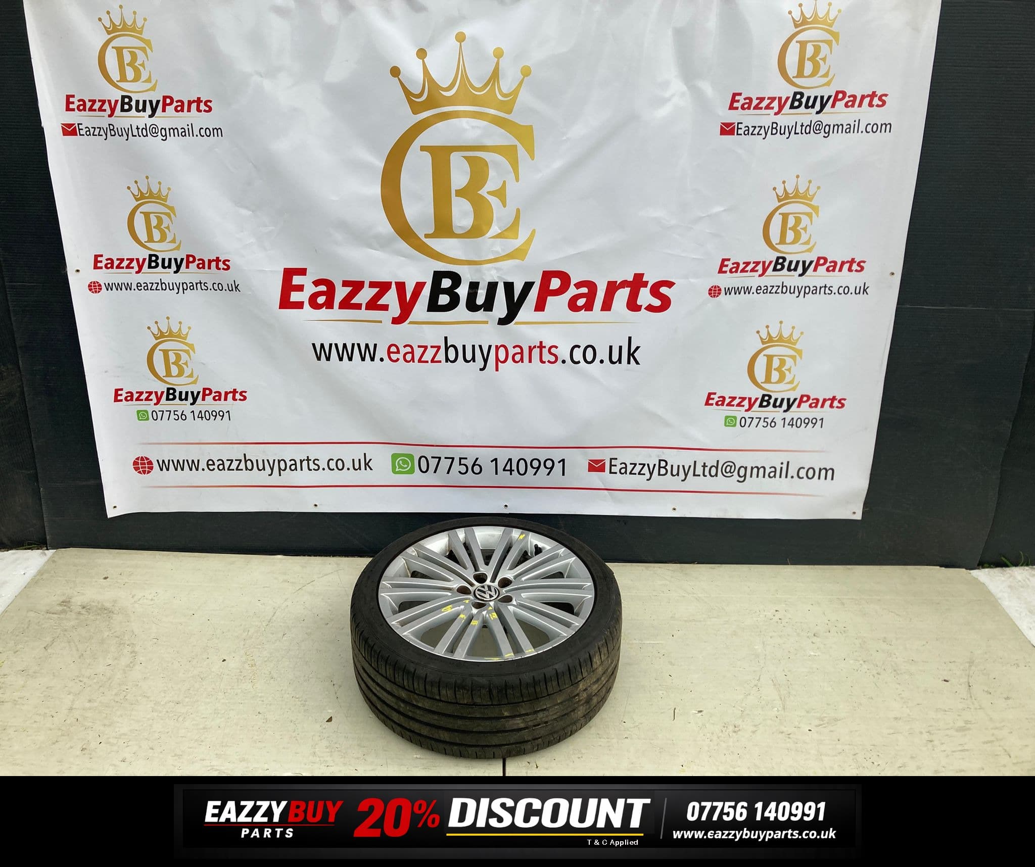 VW Polo BlueGT 17" Montani Alloy Wheels Set *SET OF 4 NO TYRES* 6R0601025AD