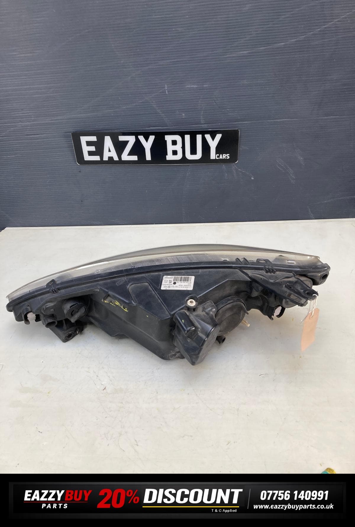 Peugeot 1007 Driver Side 2005-2008 Headlamp Right 9644999180