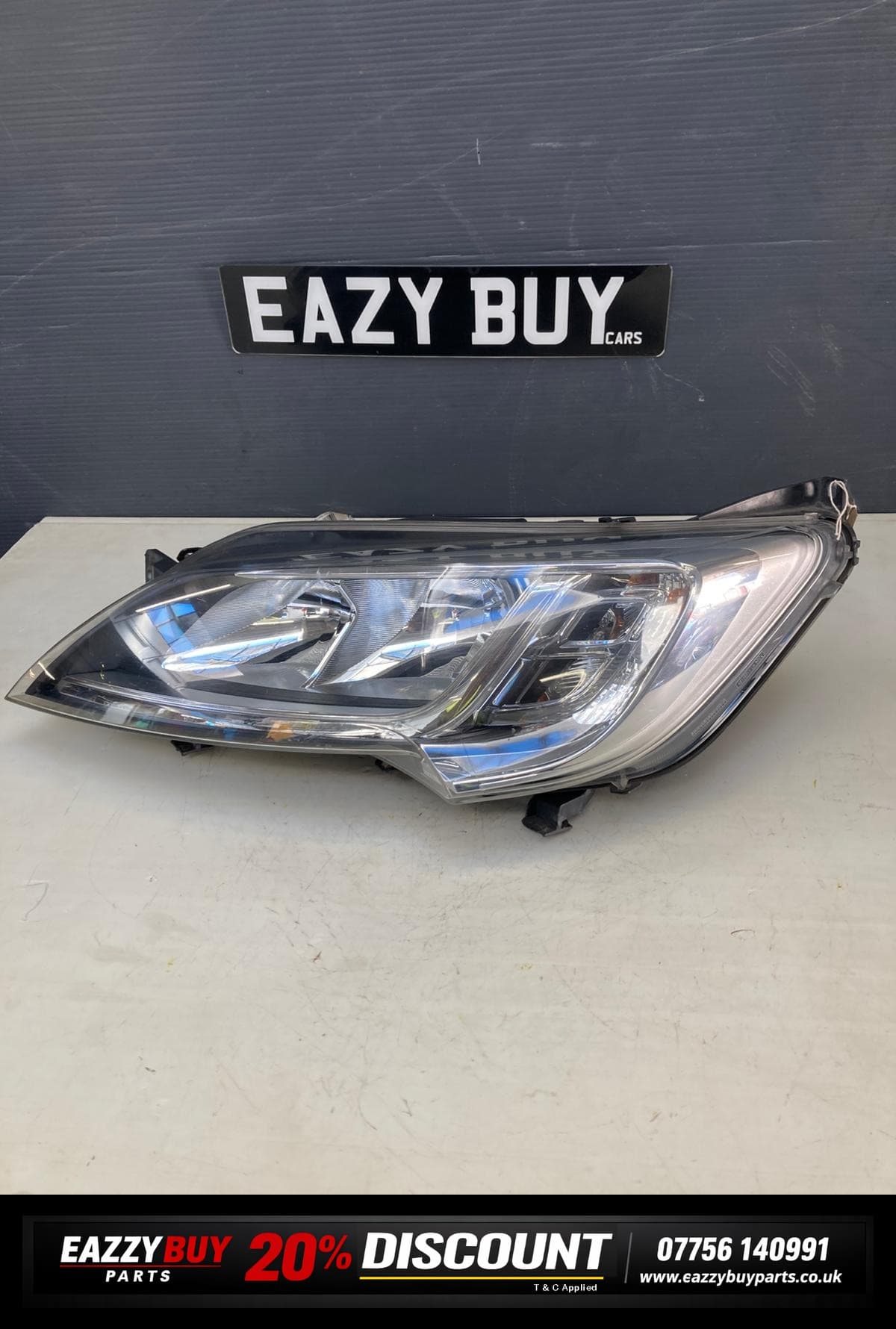 PEUGEOT BOXER Headlamp Headlight N/S 2014-2022 Unknown Van LH 48110748LH