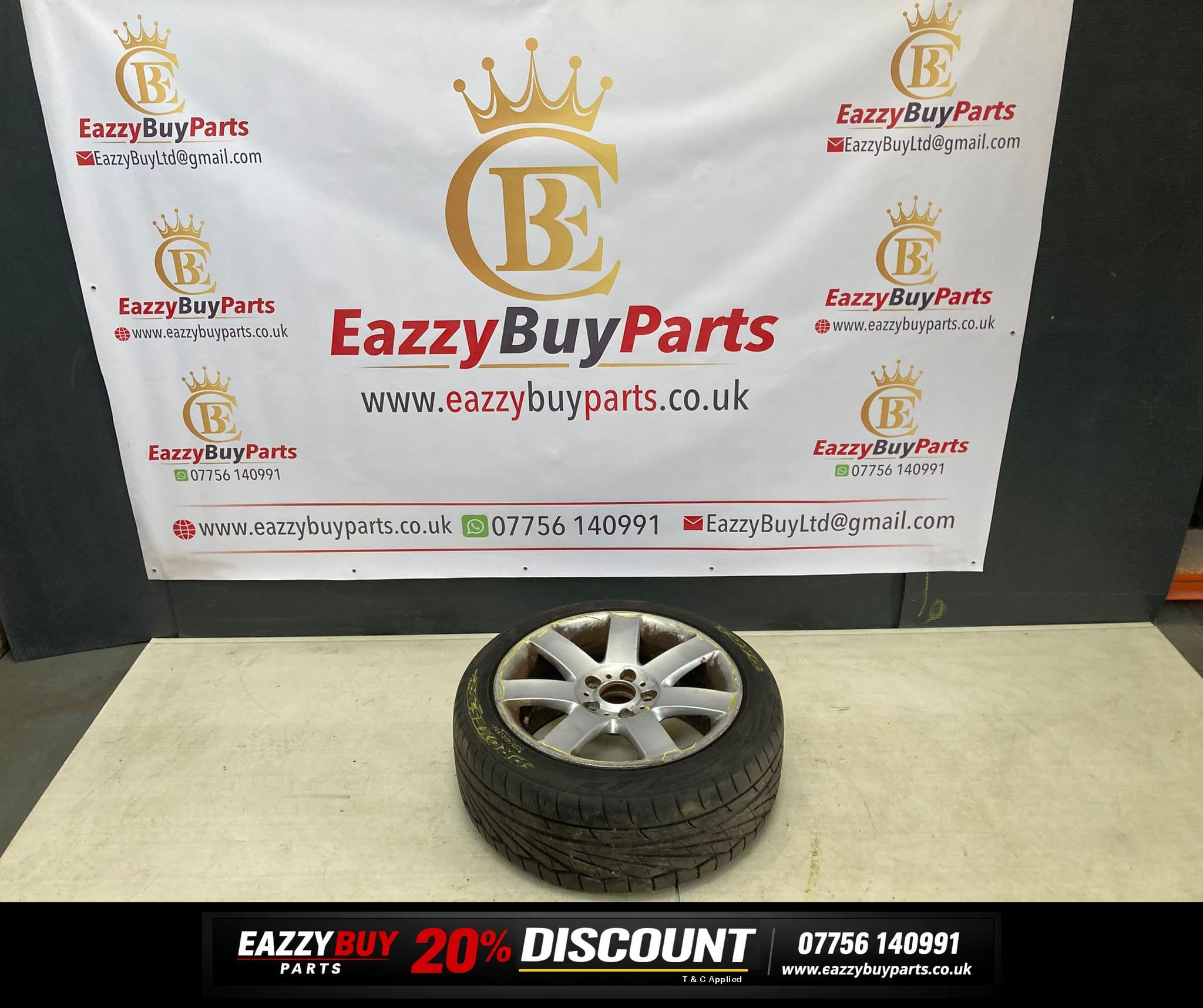 BMW 3 Series E90 Alloy Wheels *SET OF 4 NO TYRES* 17" 8Jx17H2 1094506-13