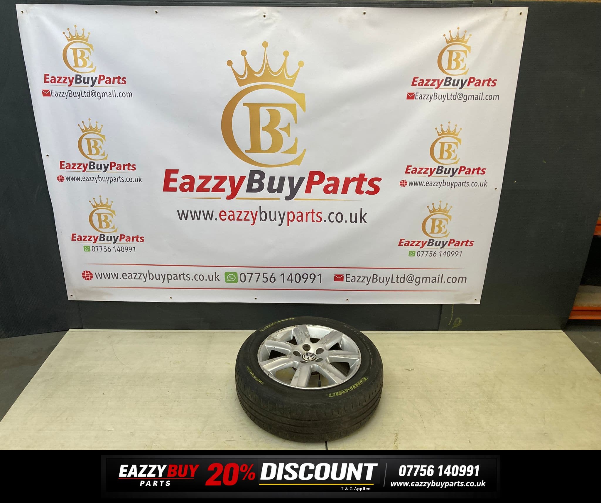 Volkswagen Polo MK5 2009-2018 15" Alloy Wheels *SET OF 4 NO TYRES* 6R0601025