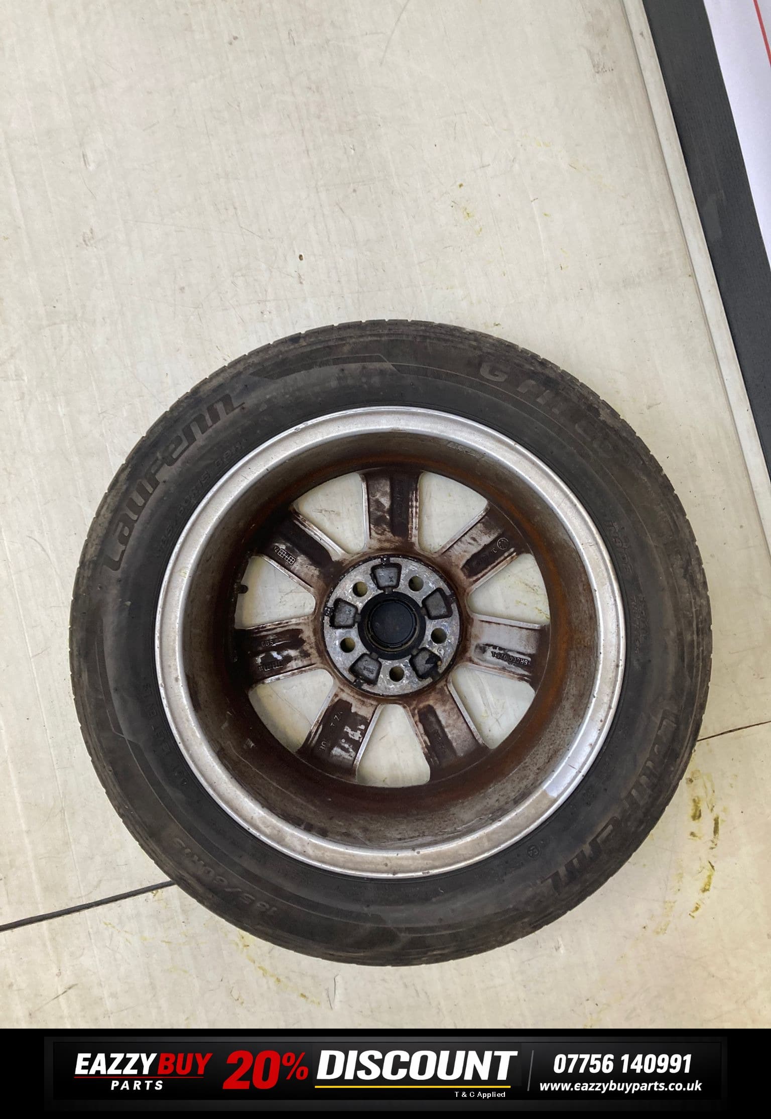 Volkswagen Polo MK5 2009-2018 15" Alloy Wheels *SET OF 4 NO TYRES* 6R0601025
