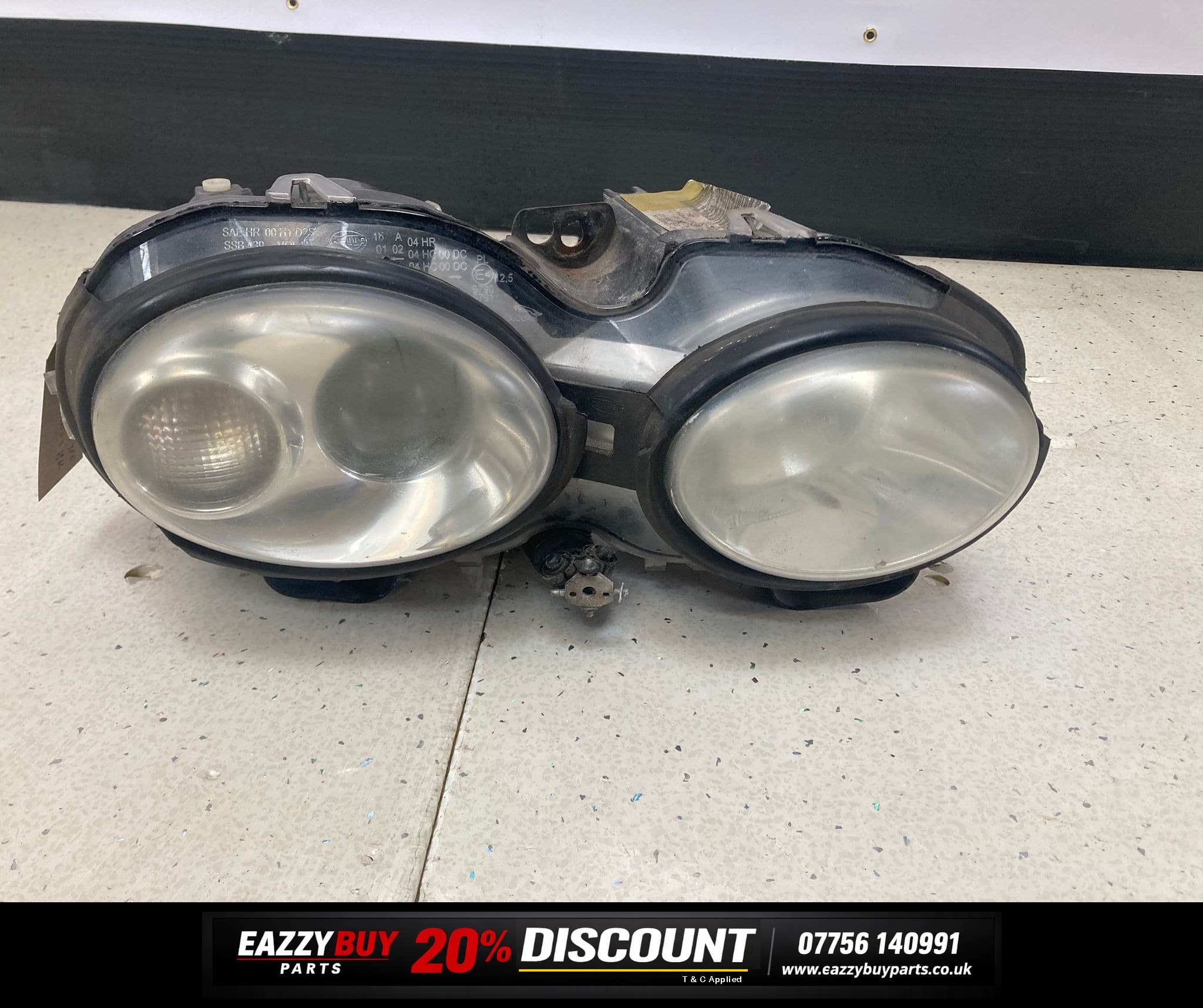 Jaguar X-TYPE X400 Driver Side 2001-2009 Headlight 1x4313w029hk