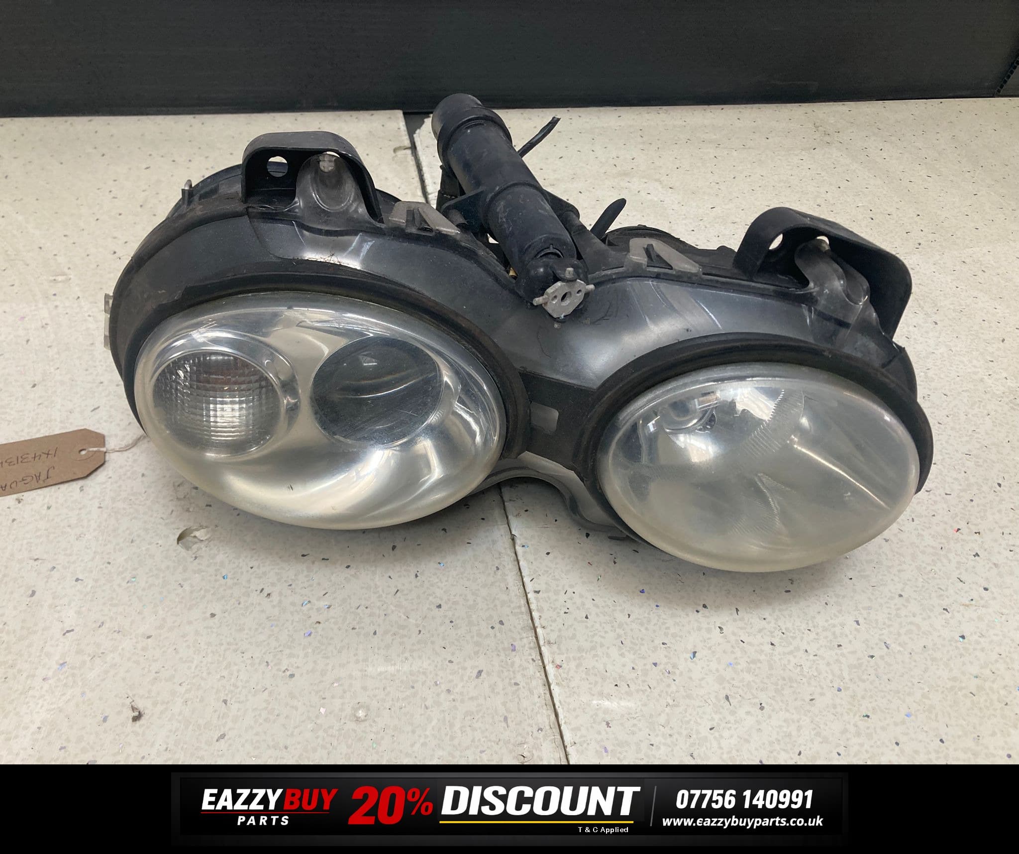JAGUAR X TYPE Passenger Side Front X400 MK1 2008-2010 HEADLIGHT LEFT SIDE 1x4313