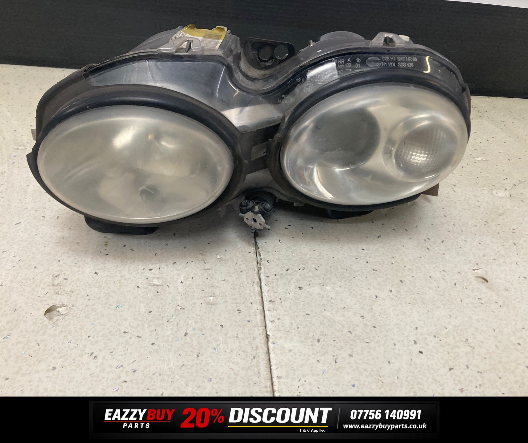 JAGUAR X TYPE Passenger Side Front X400 MK1 2008-2010 HEADLIGHT LEFT SIDE 1x4313