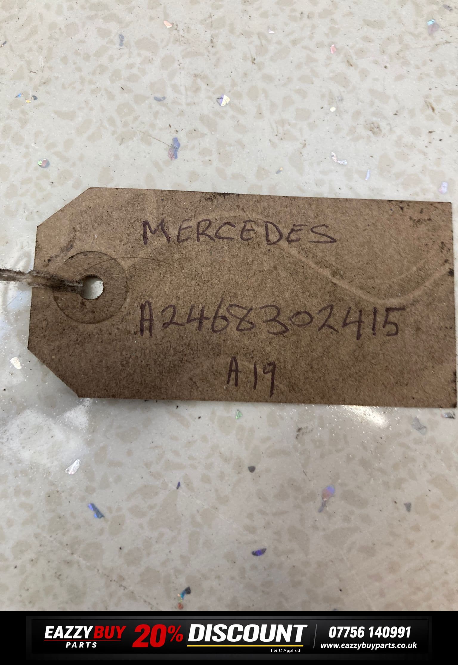 Mercedes A W176 2012-2018 Air Con Pipe a2468302415