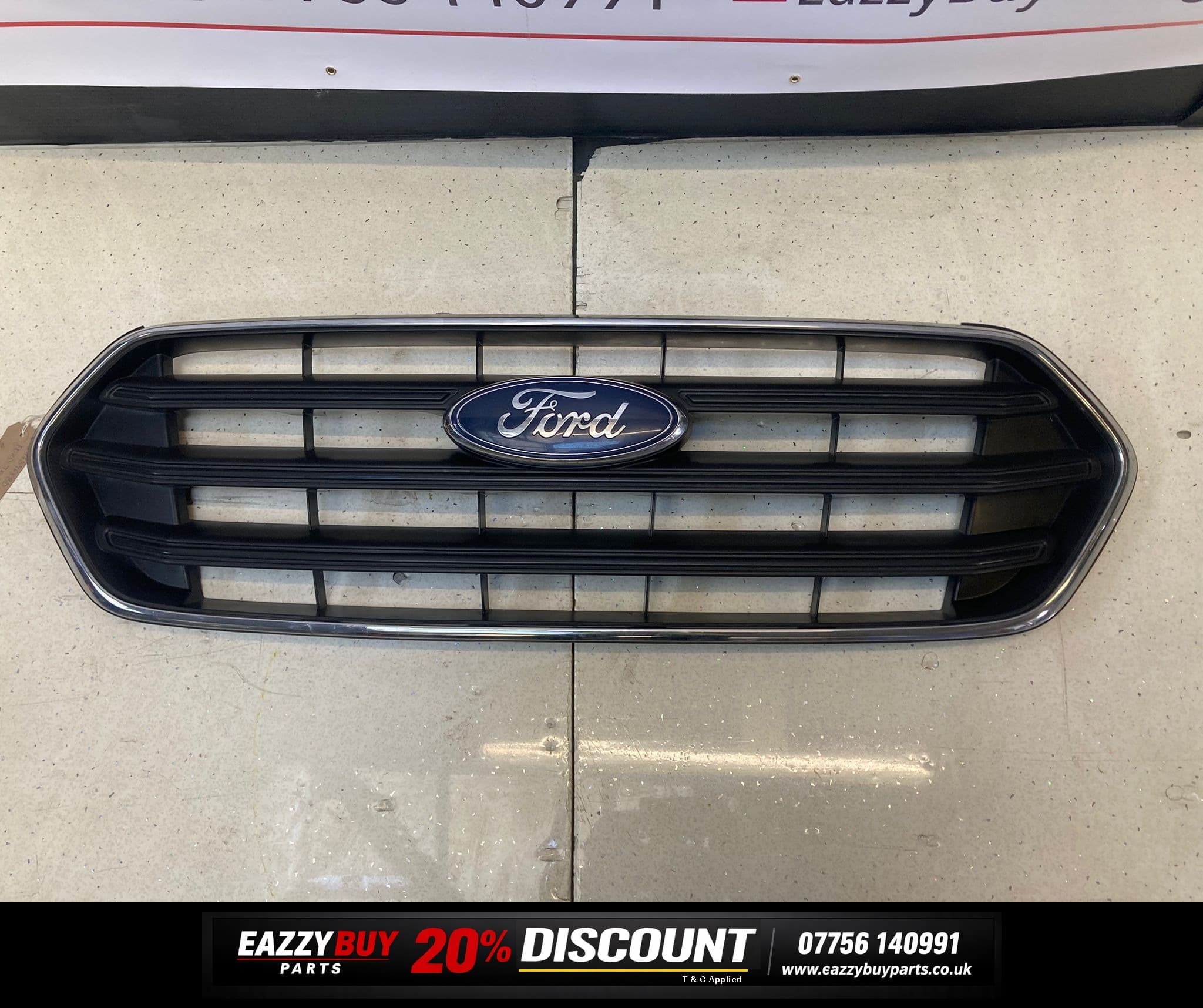Ford Transit Custom MK8 Facelift 2018-2023 Front Grille JK2117B968BD