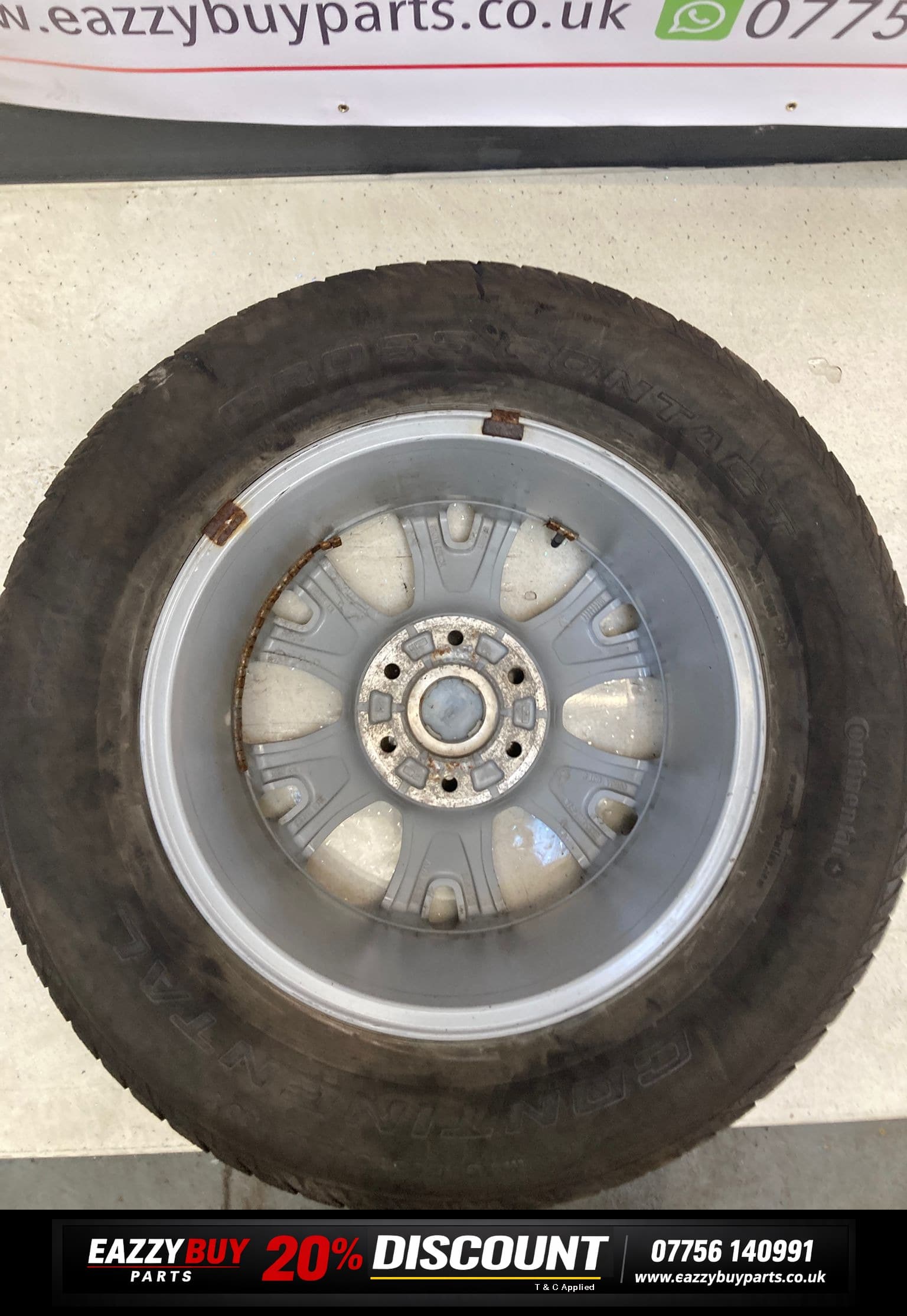 Ford Ranger MK3 11-16 18 Inch Alloy Wheel NO TYRE EB3C1007F2A