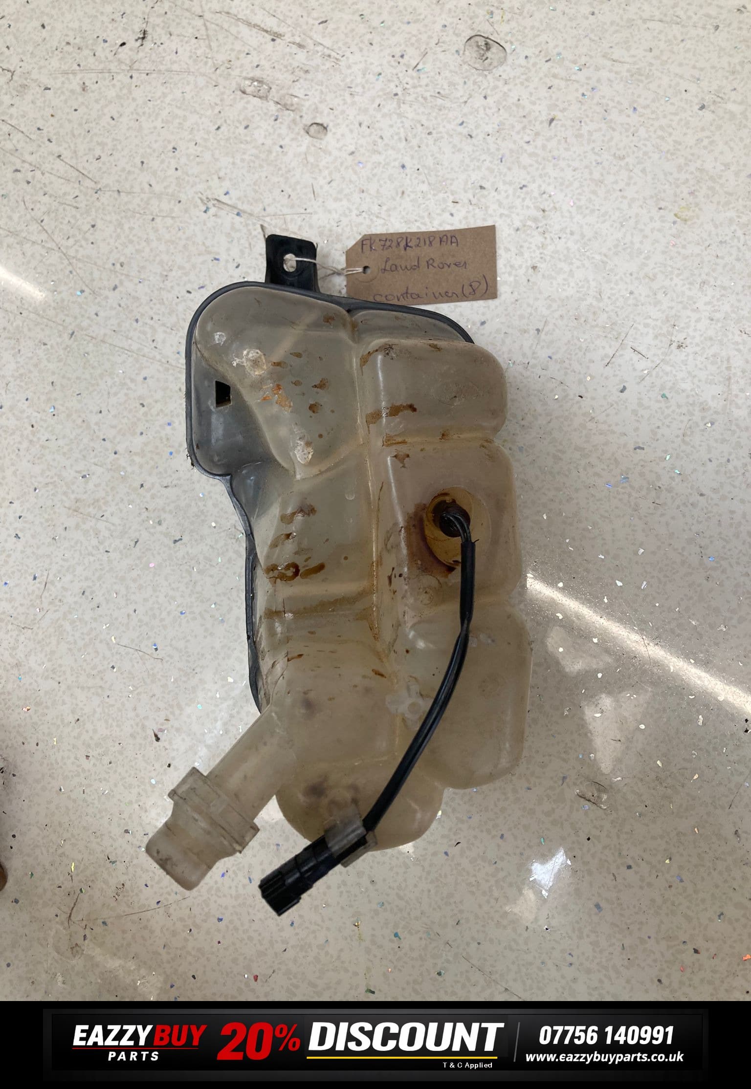 Land Rover Evoque L538 2012+ Coolant Header Expansion Tank FK728K218AA