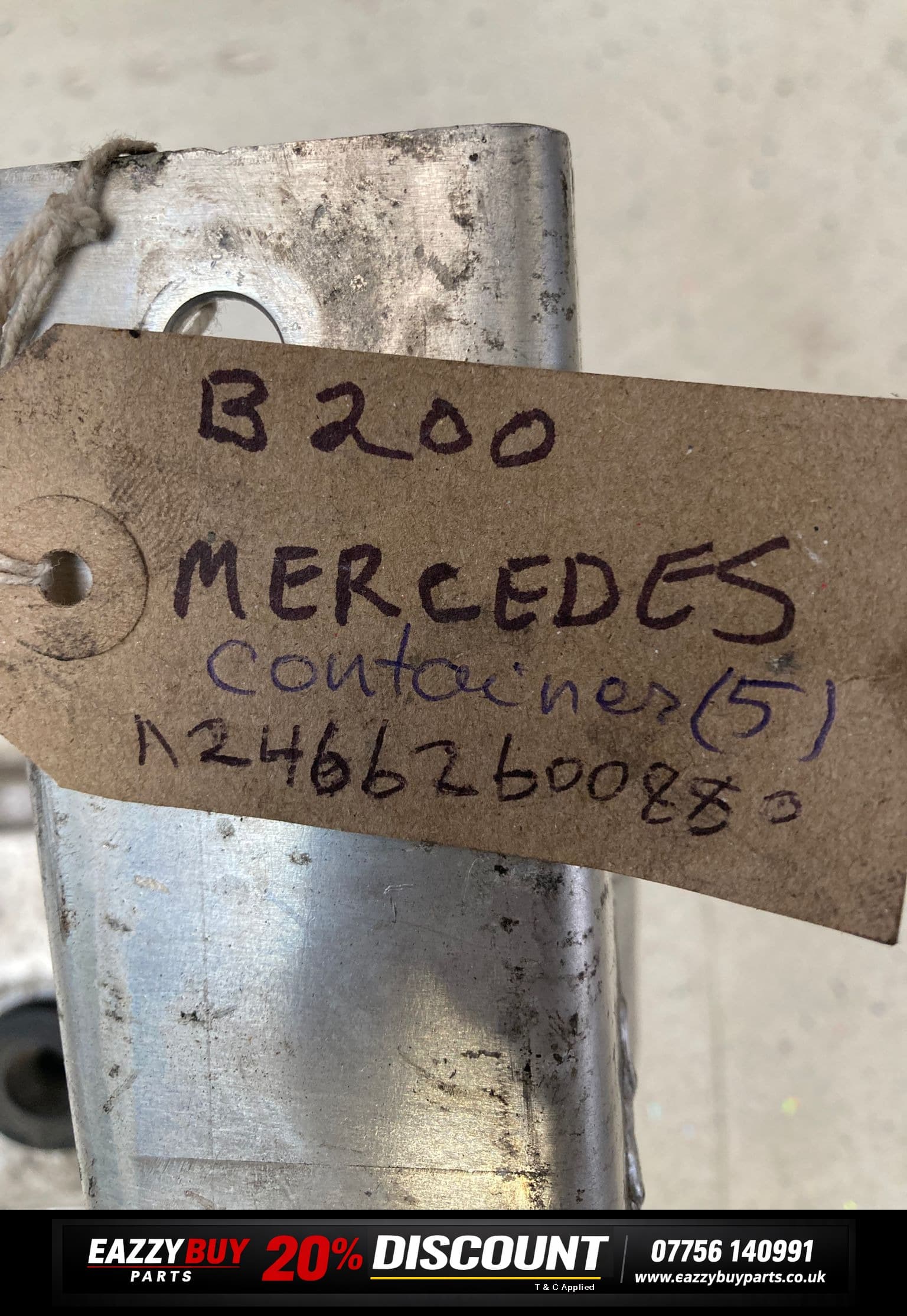 GENUINE MERCEDES B CLASS W246 RADIATOR SUPPORT BRACKET A2466260088