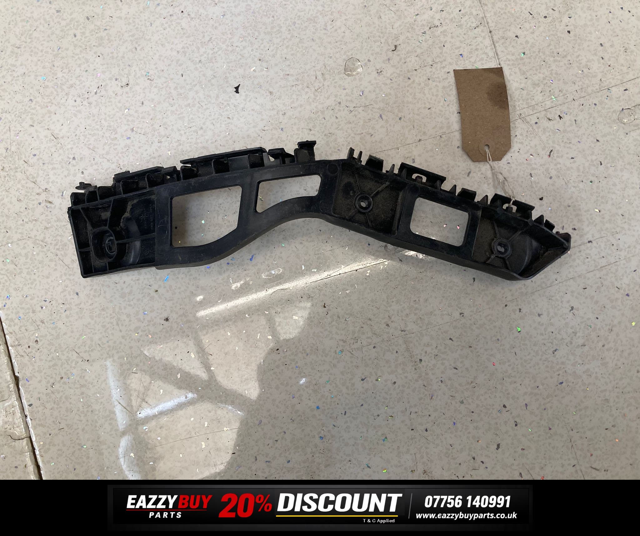 Volkswagen Polo 6R 2009-2017 Passenger Side Rear Bumper Bracket 6r6807393a