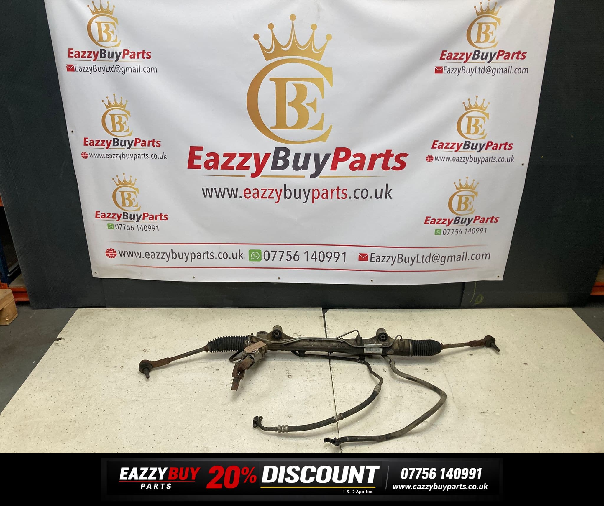 Volkswagen Amarok 2H MK1 2011-2017 Power Steering Rack 2h2422055b