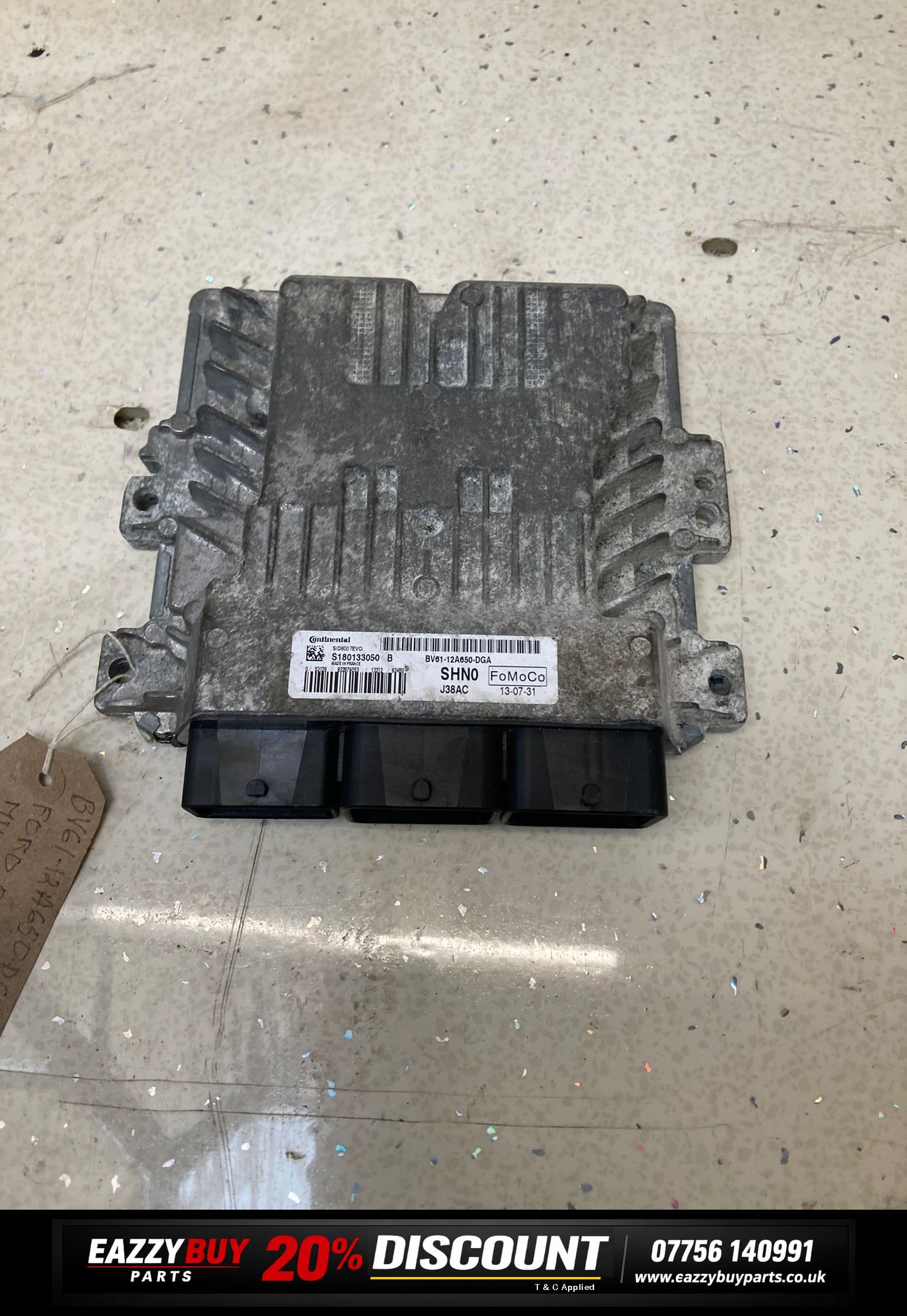 Ford Focus MK3 2011-2017 Engine Control Unit BV6112A650DGA