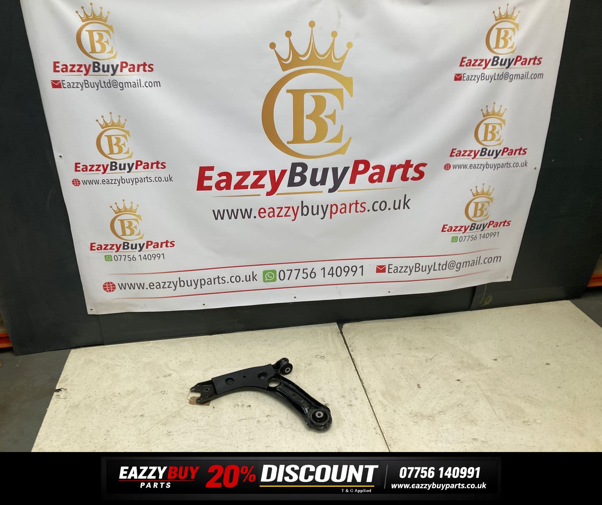 Cupra Formentor KM7 2020 Front Lower Wishbone 3q0407118b