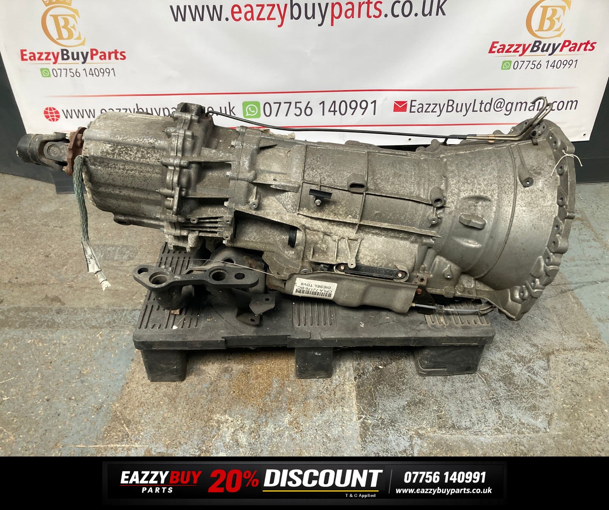 Land Rover Range Rover L405 2013-22 Automatic 8HP70 Gearbox 8 Speed cpla-7000-cc