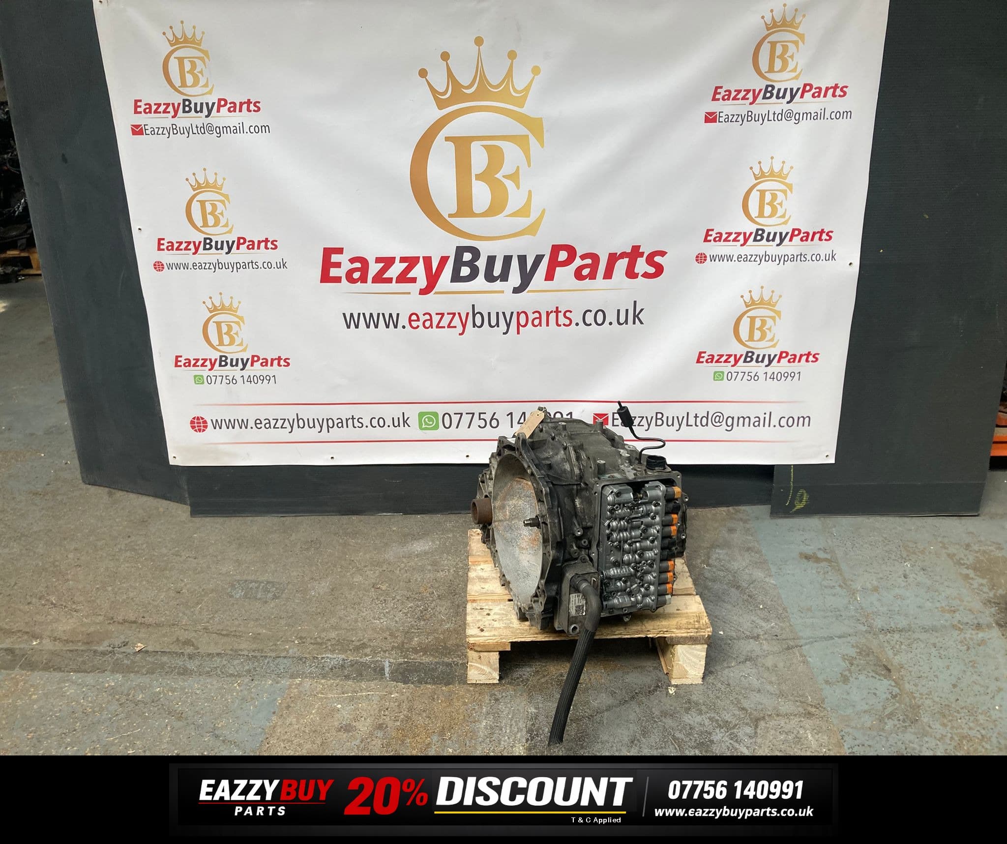 Range Rover Evoque Gearbox 2.0 Diesel 9 Speed Automatic 132KW HJ32-7000-HC