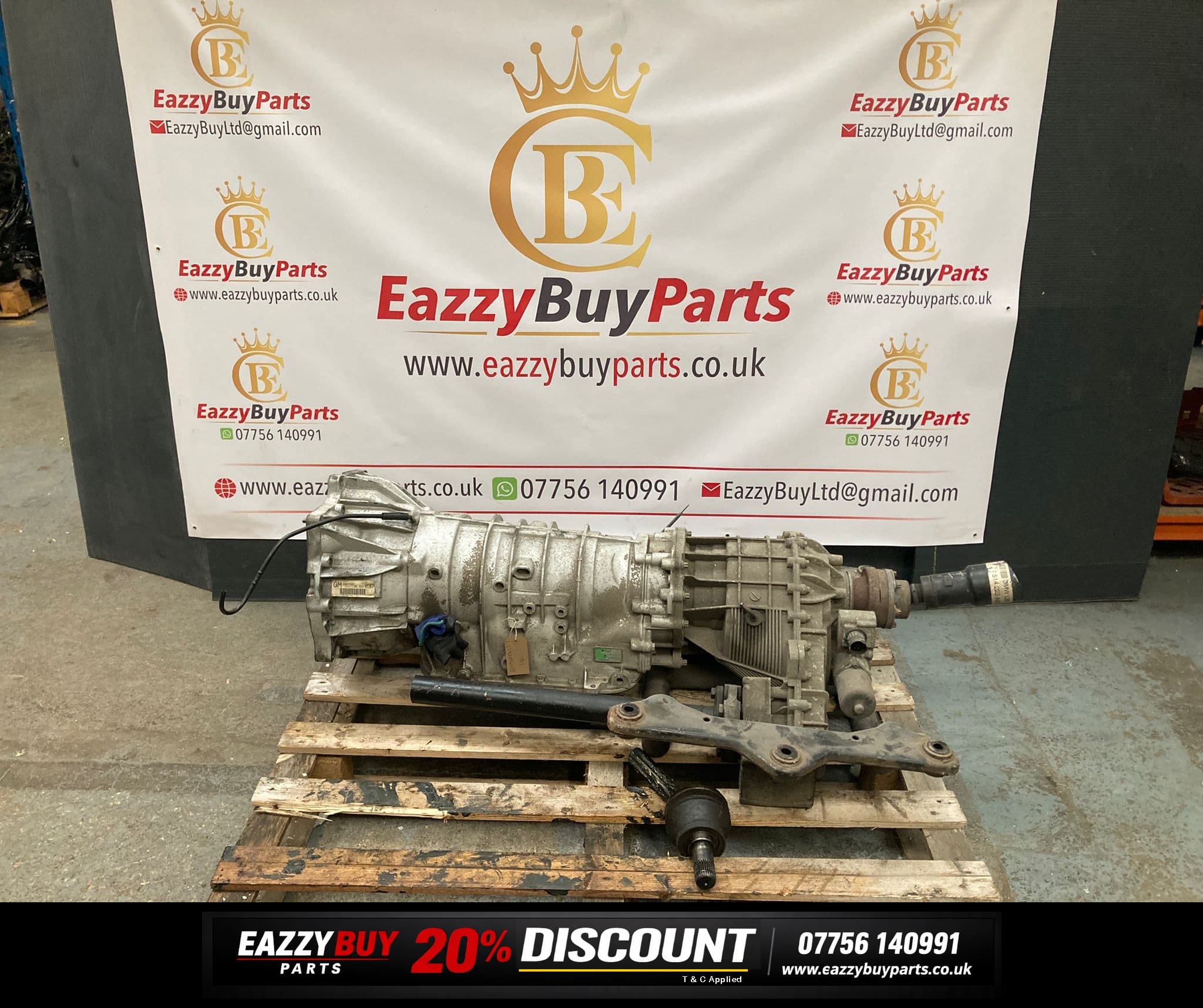 Land Rover Range Rover L322 Gearbox 3.0 Diesel Automatic 130KW 96024237