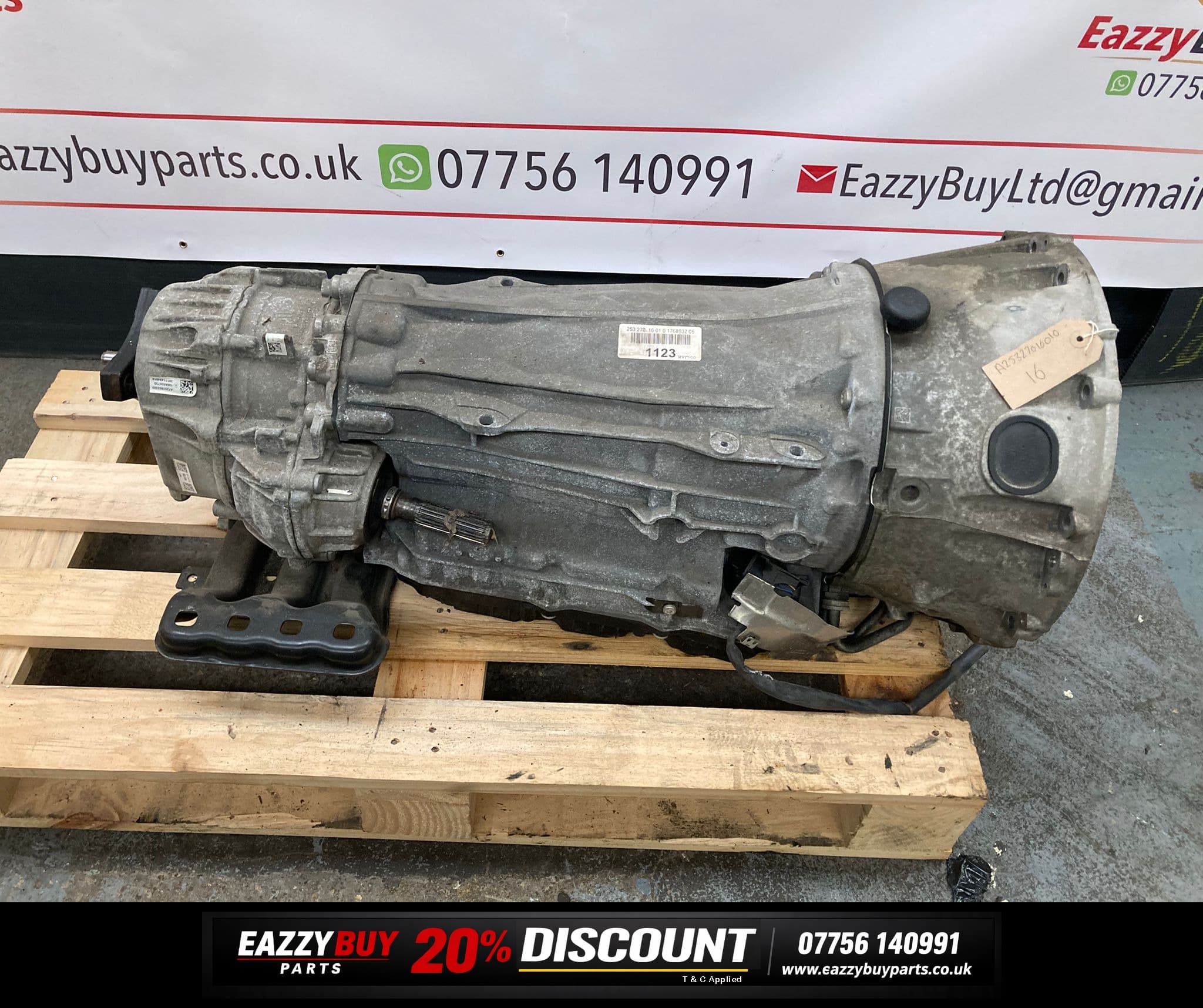 Mercedes Glc W253 Gearbox 9 Speed A25327016010