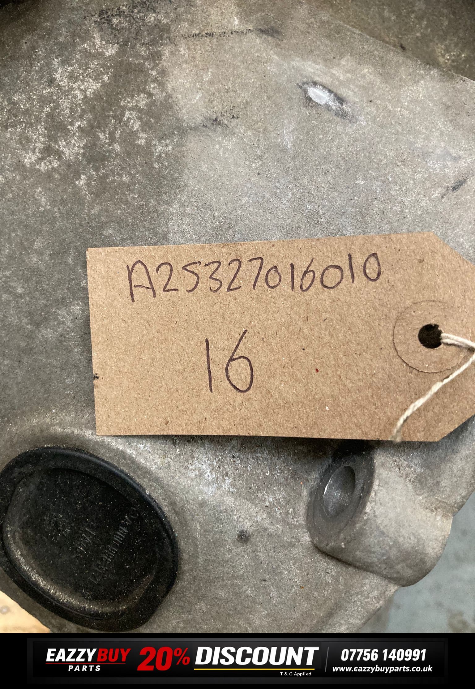 Mercedes Glc W253 Gearbox 9 Speed A25327016010