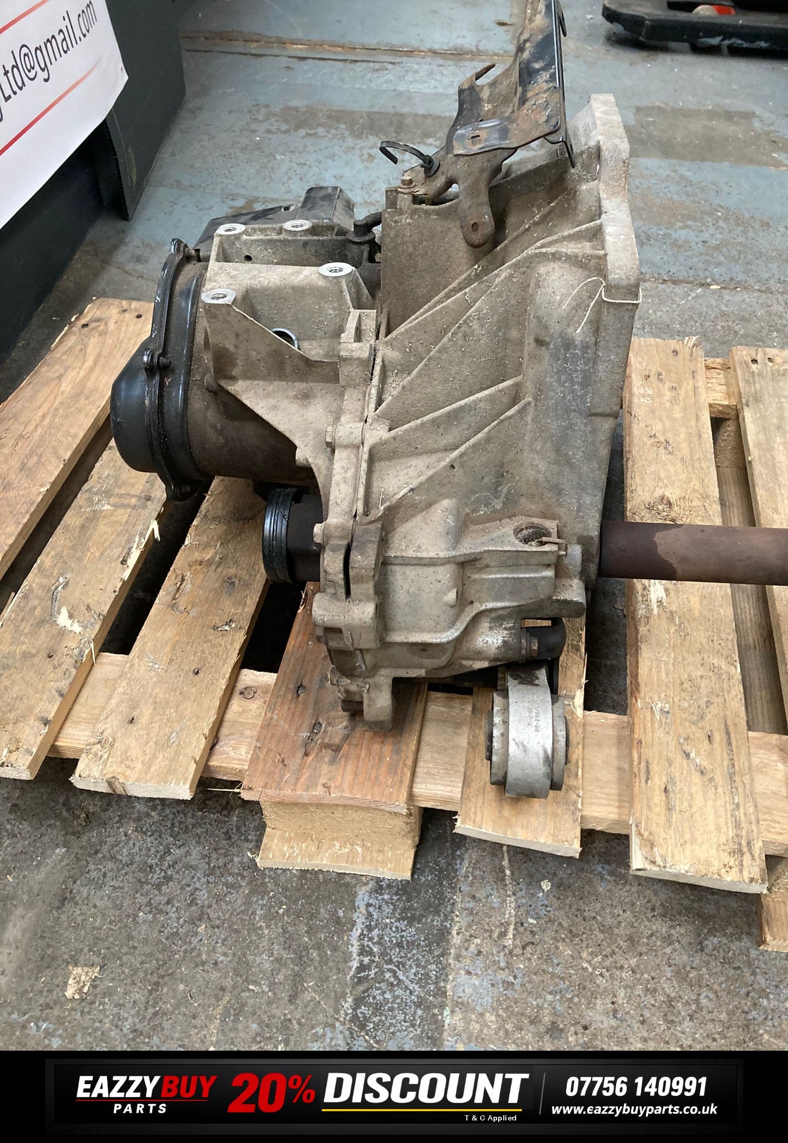 Ford Ecosport MK1 2013-2017 Gearbox 5 Speed Manual 1.0 Petrol dcn1r-7002-pd