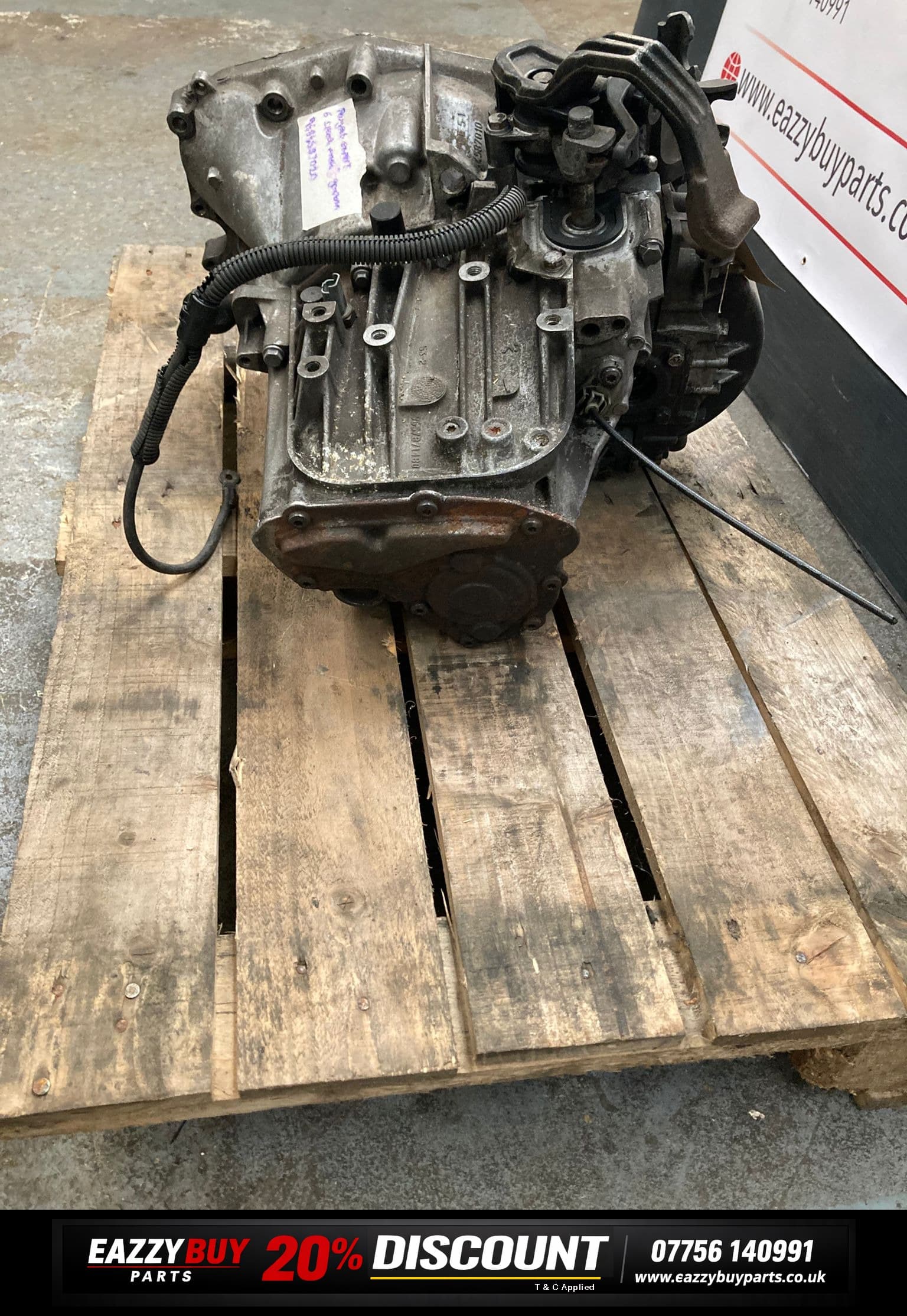 PEUGEOT EXPERT DIESEL 2008-2014 2L GEARBOX - MANUAL 9684587010