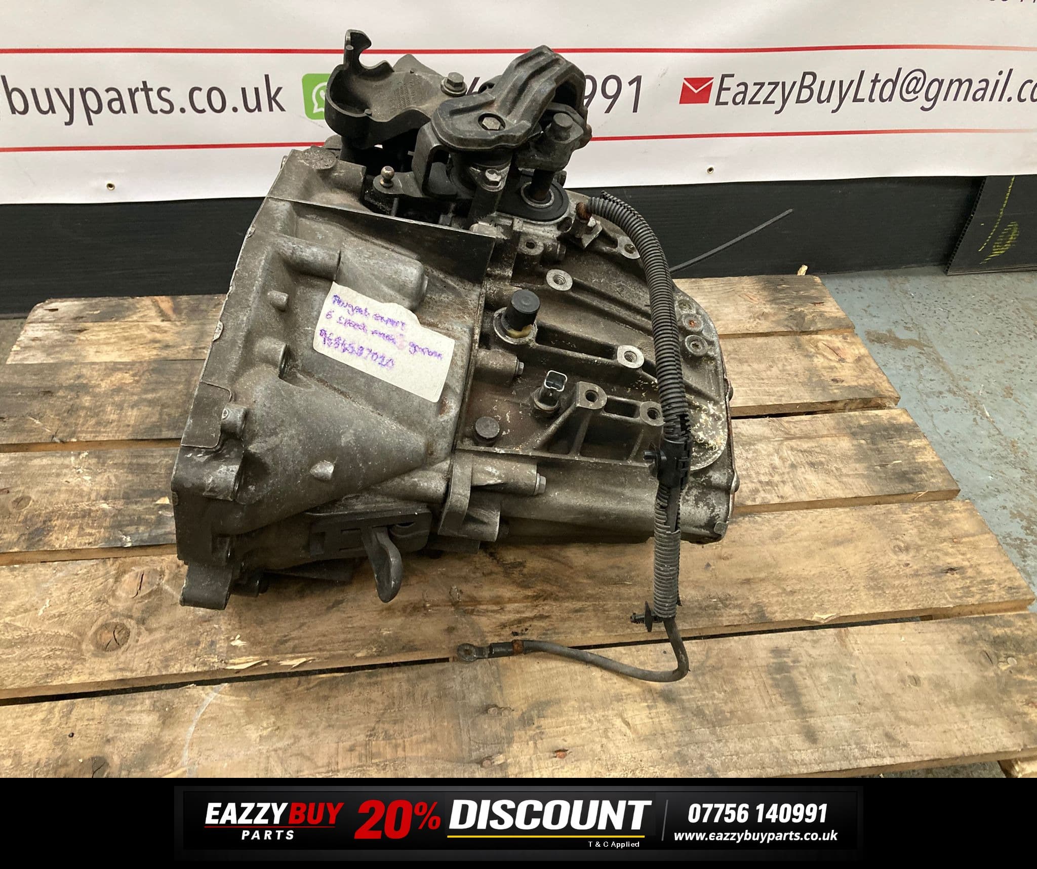 PEUGEOT EXPERT DIESEL 2008-2014 2L GEARBOX - MANUAL 9684587010