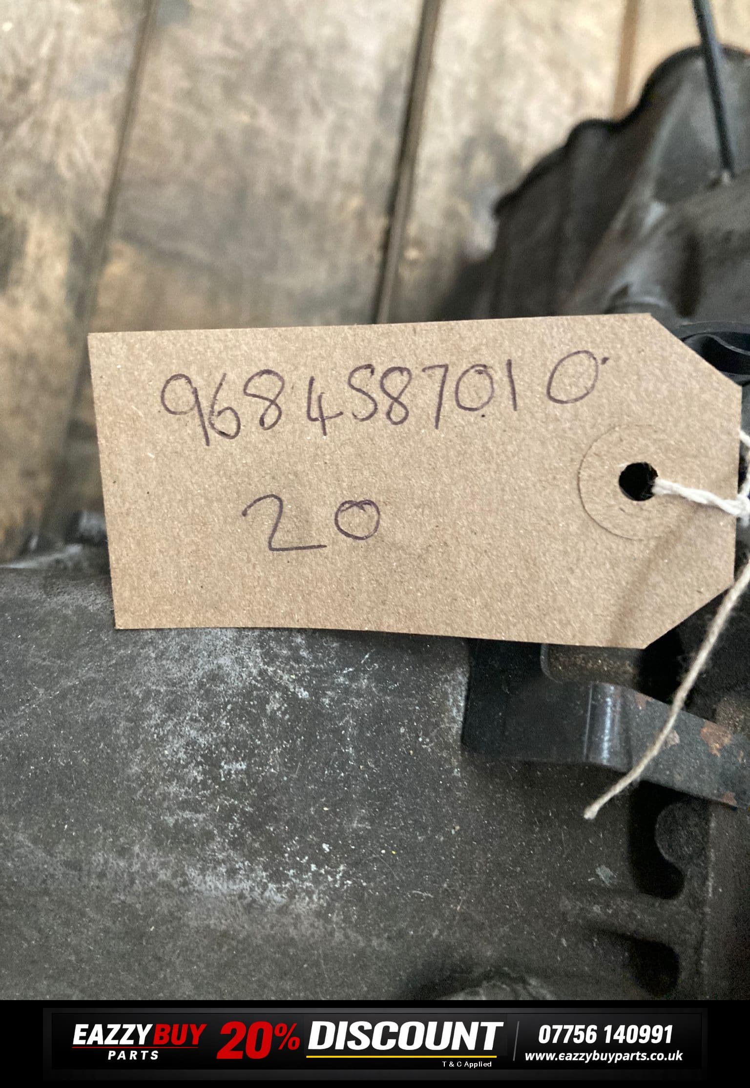 PEUGEOT EXPERT DIESEL 2008-2014 2L GEARBOX - MANUAL 9684587010