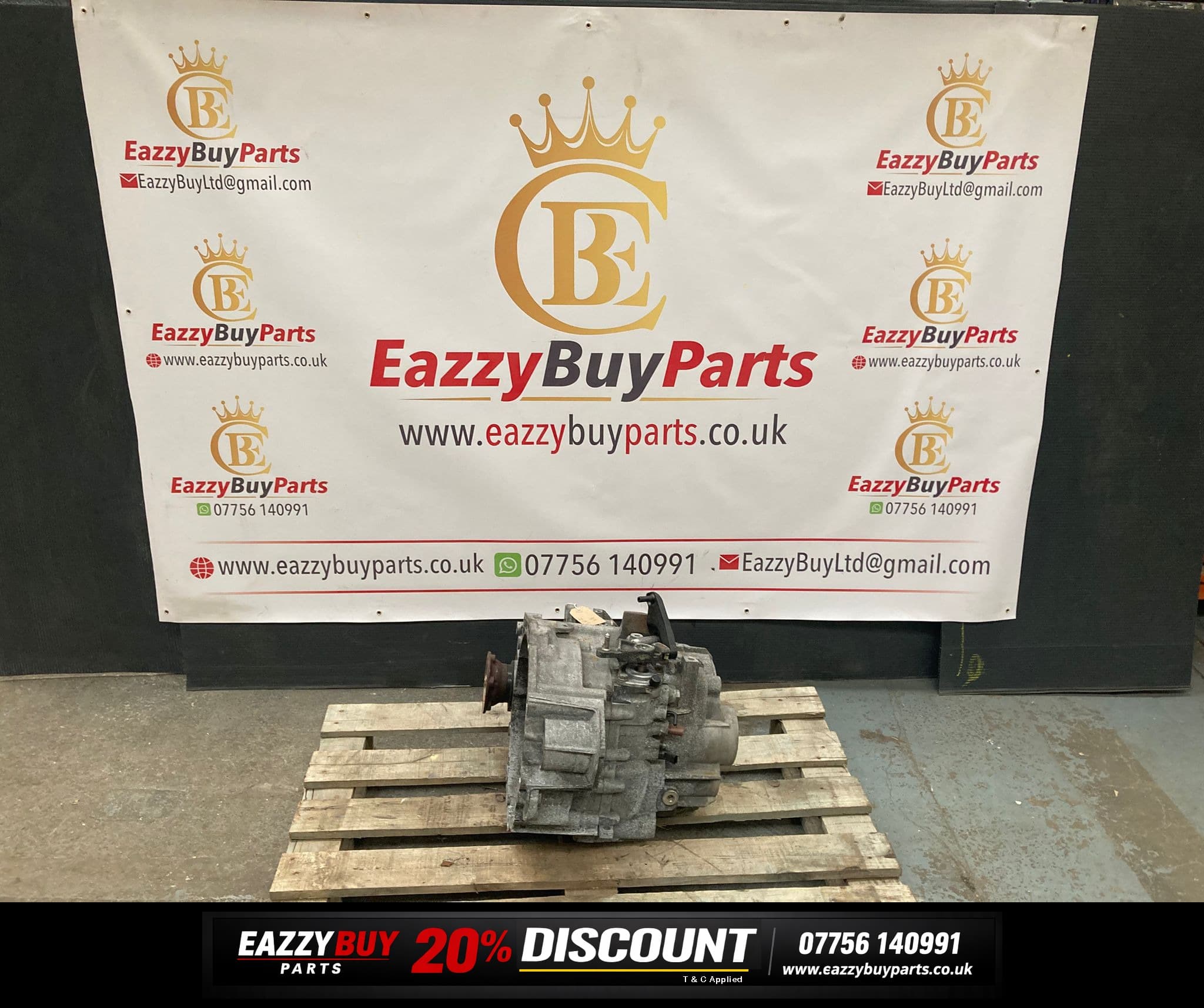 VW EOS MK1 2010-2014 Gearbox Manual LNZ gearbox