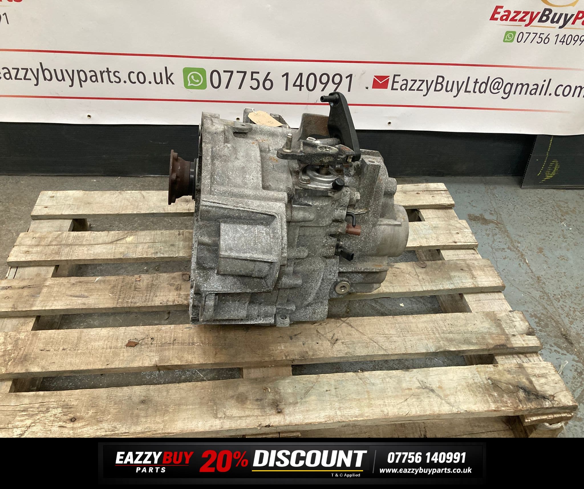 VW EOS MK1 2010-2014 Gearbox Manual LNZ gearbox